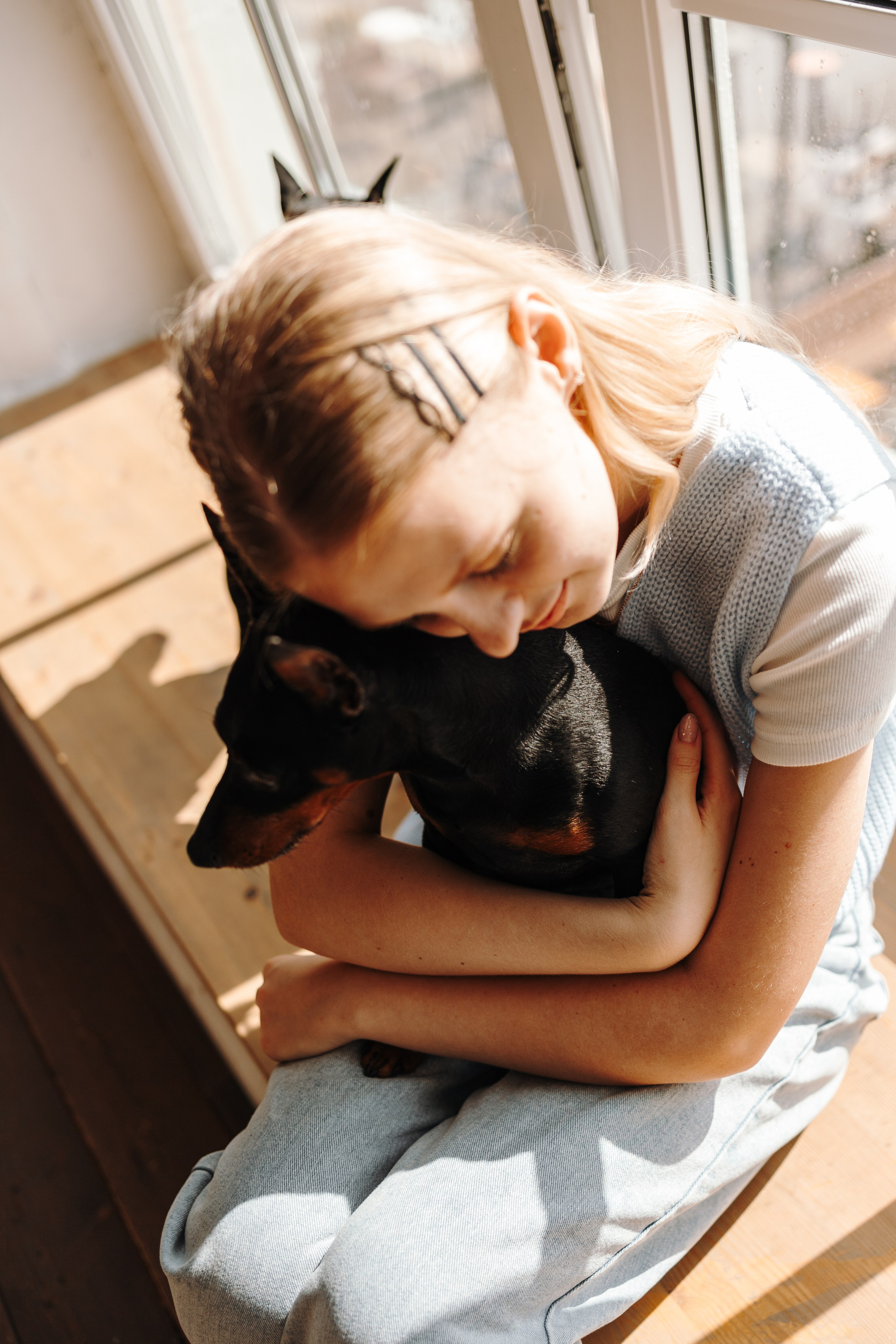 Катя и ее мальчики. Фотограф — Анималист | Санкт-Петербург