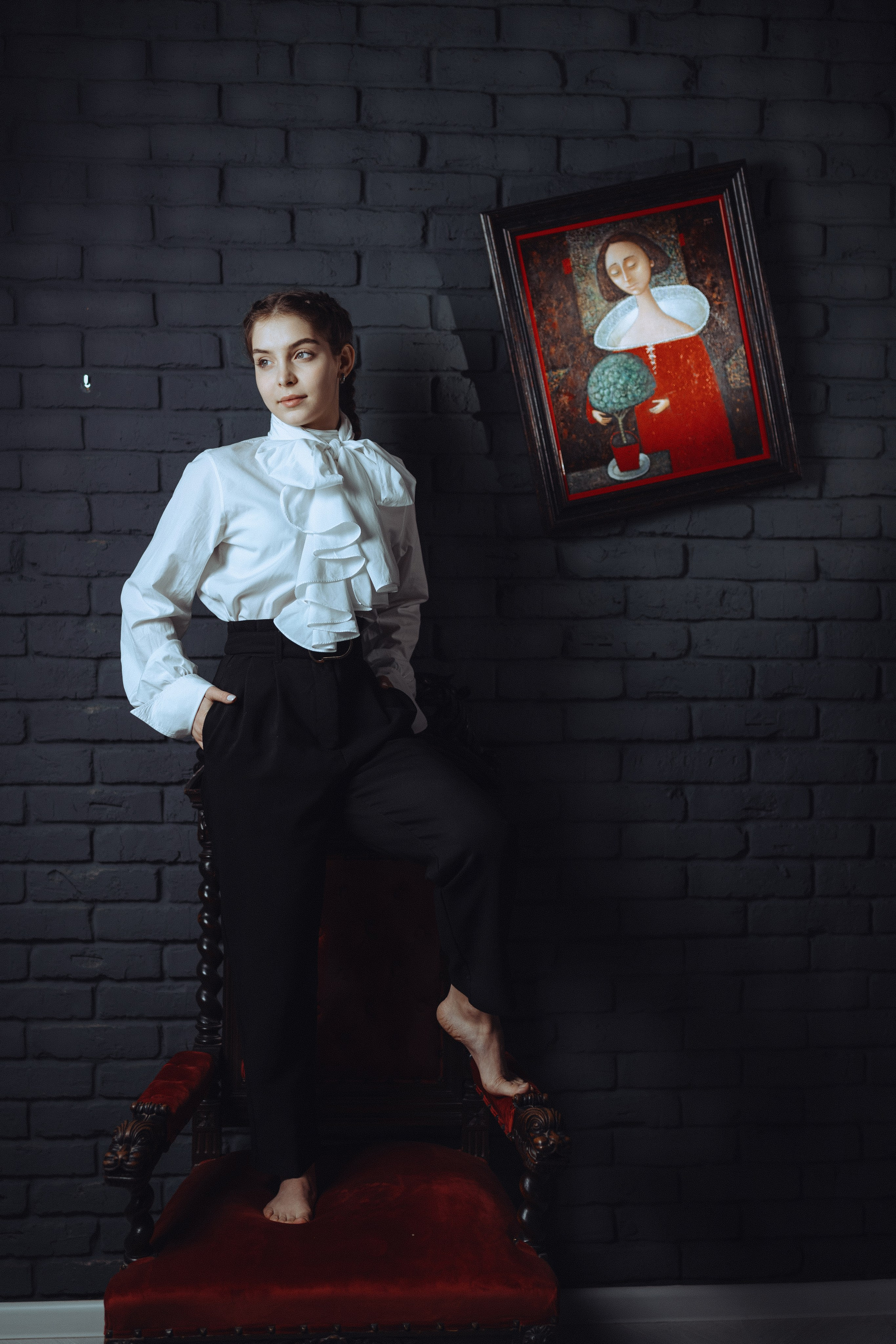 Стилизованный выпуск лицея. Фотограф Олег Сотник