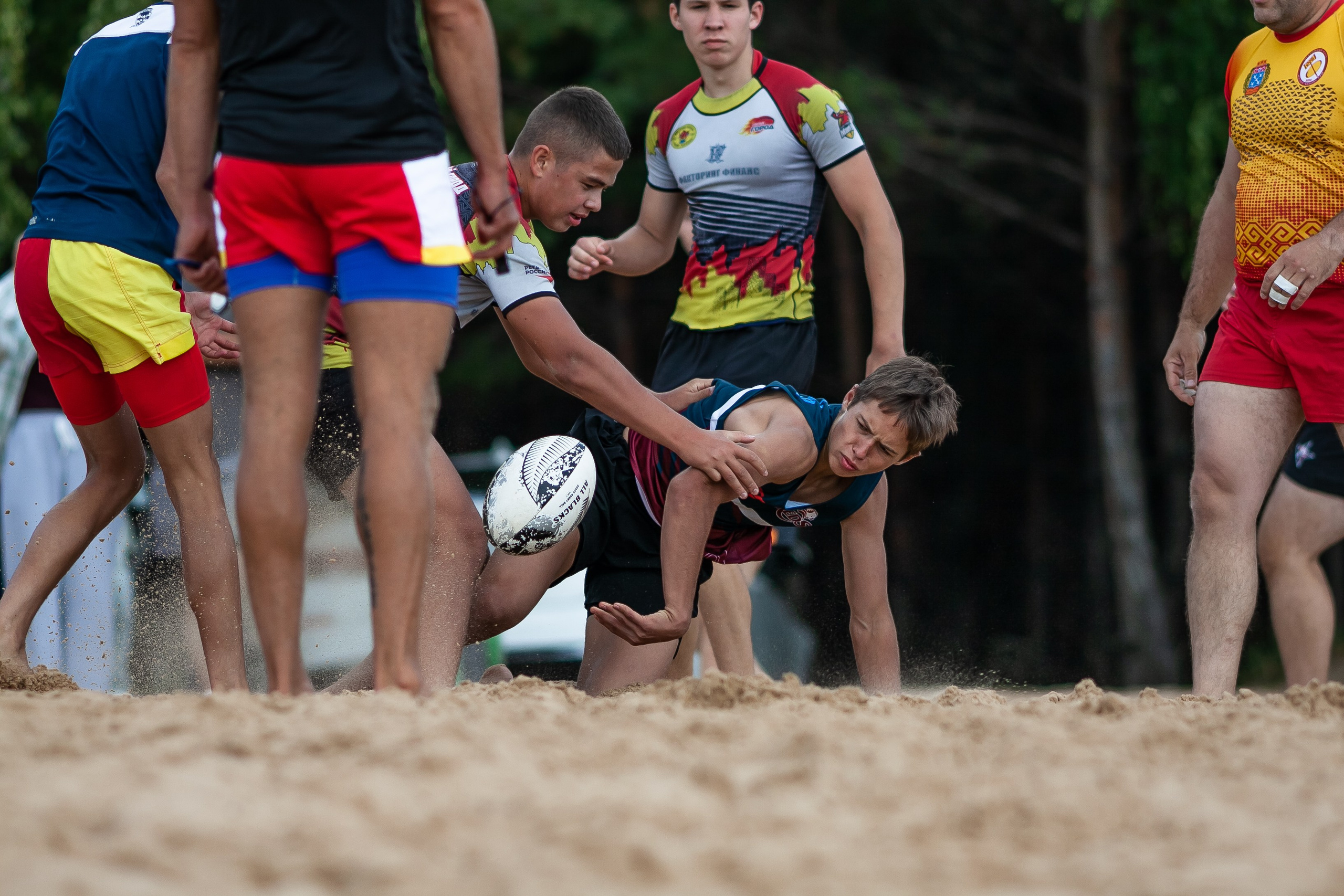 «Кубок «Молота» по пляжному Регби. Фотография
