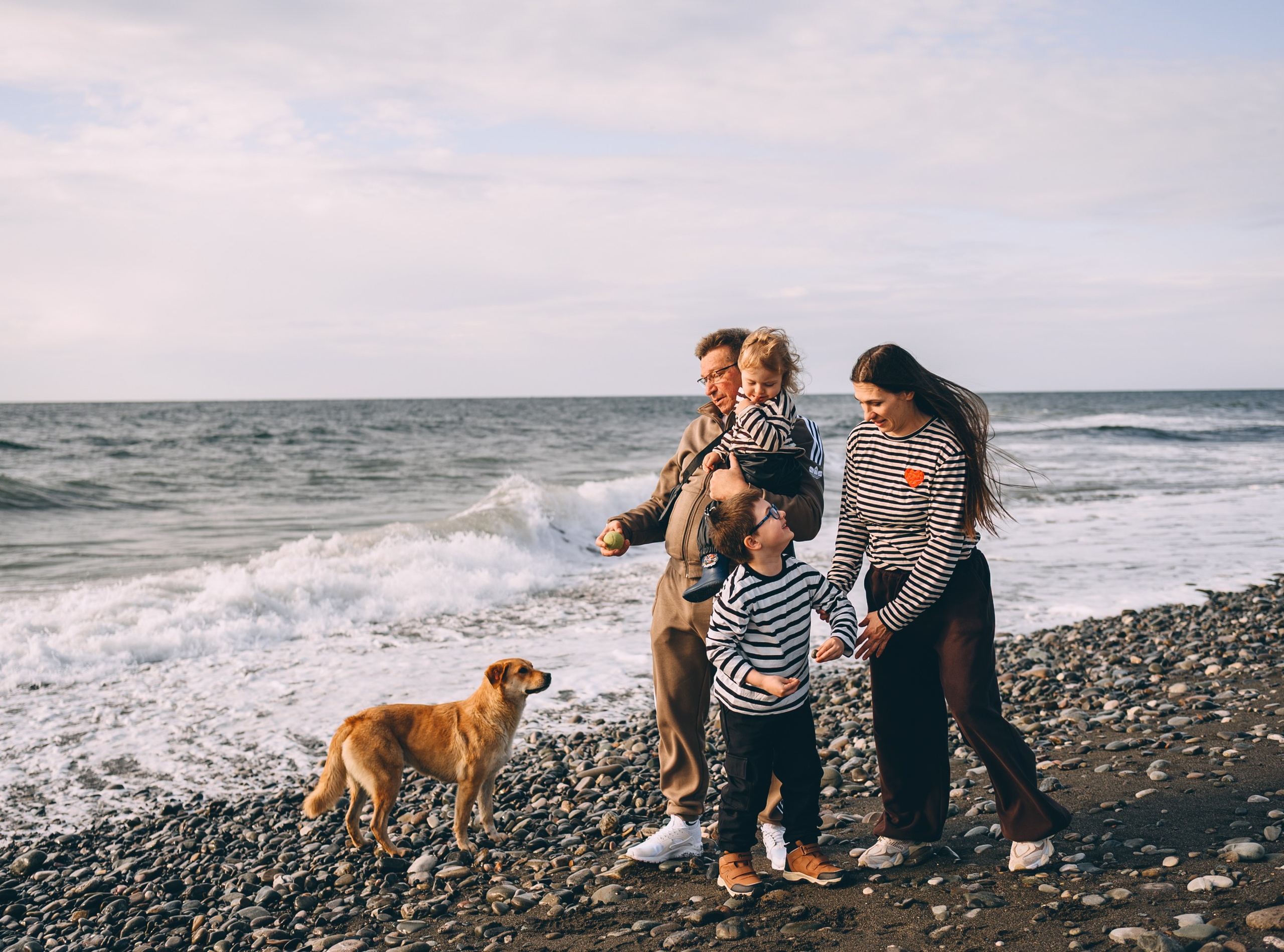 Зимнее море. Свадебный и семейный фотограф София Невская