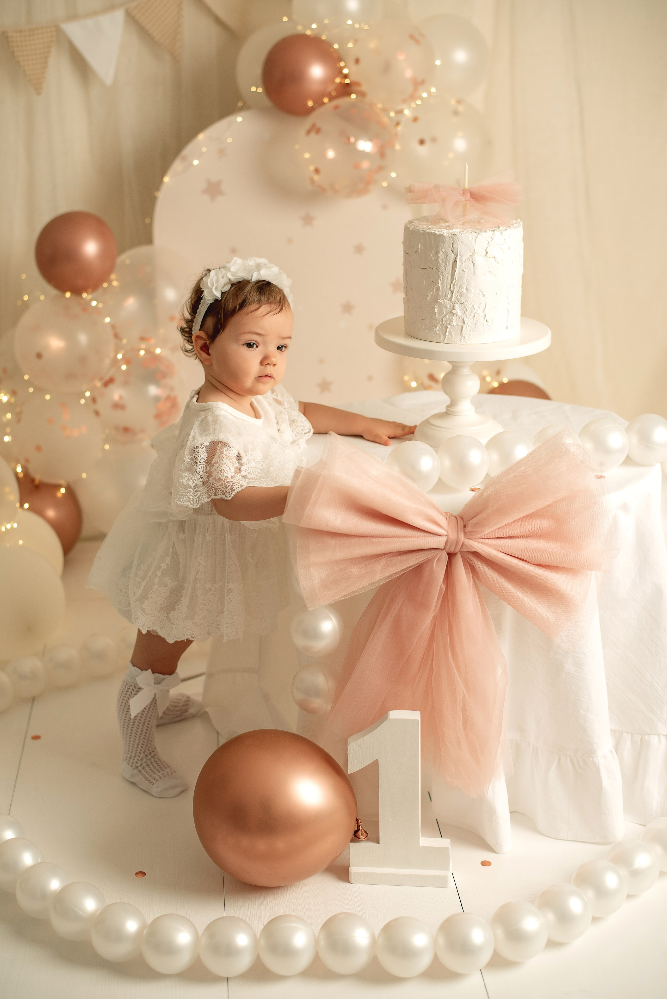 Леночка 1 годик. Семейный и детский фотограф Наталья Горда