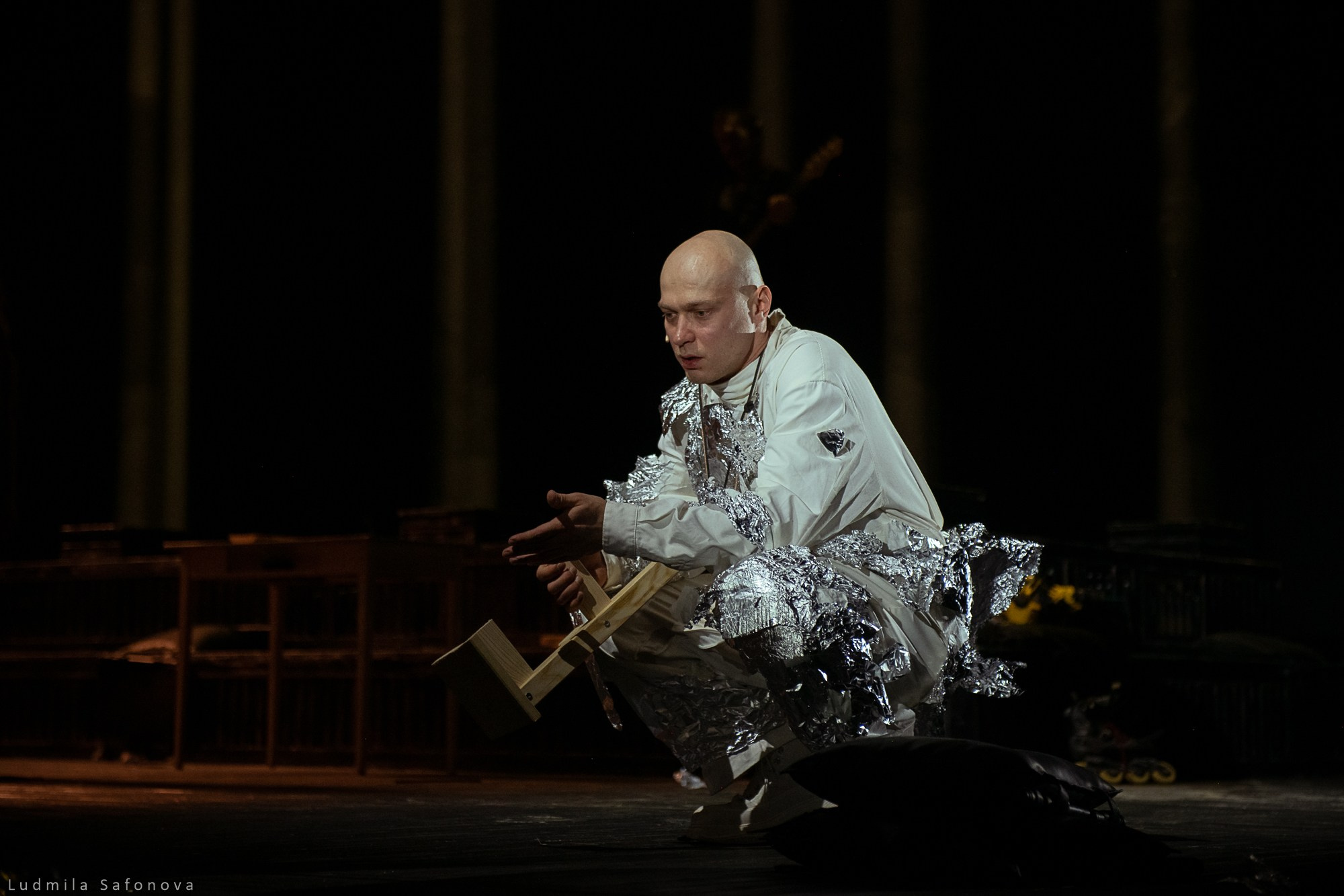Гамлет. Режиссёр Андрей Гончаров. Гамлет Юра Борисов. Lucytheatre