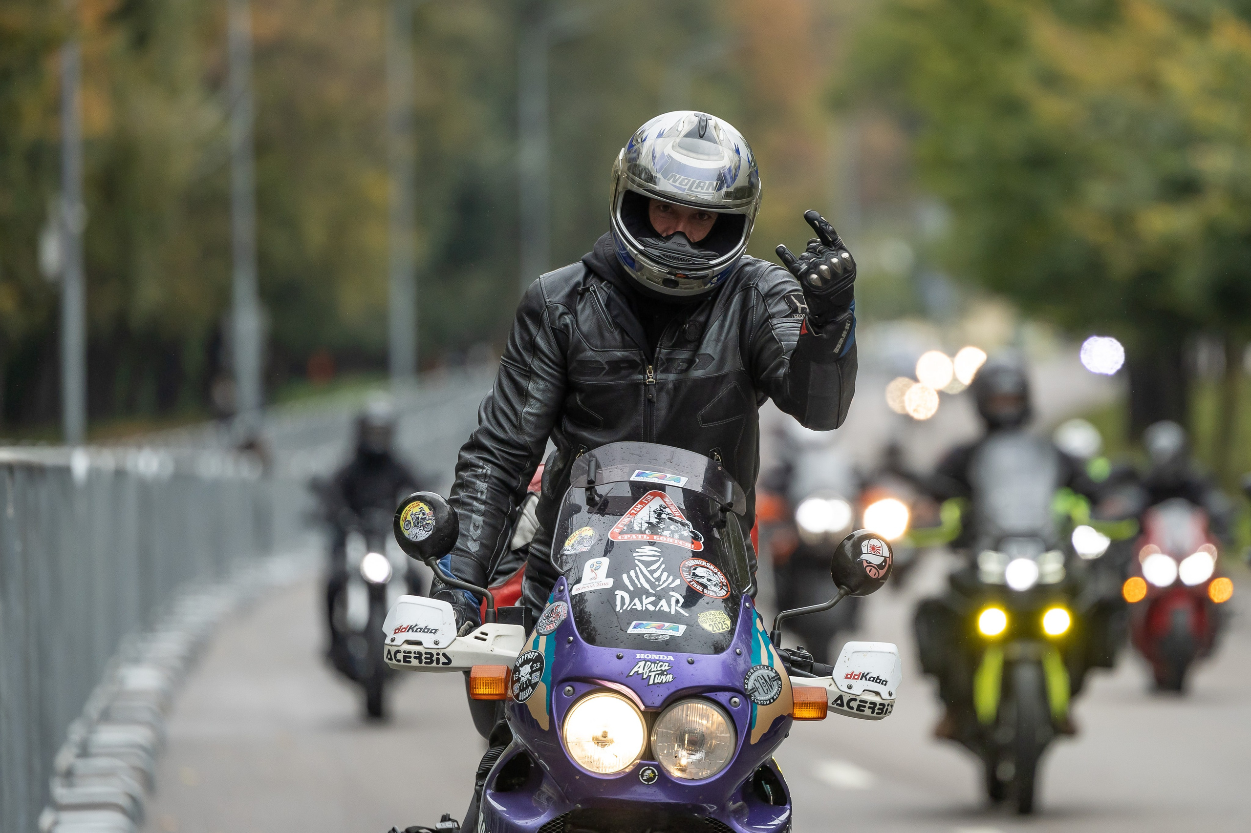 13-й Московский Мотофестиваль. Фотограф Владимир Охрименко