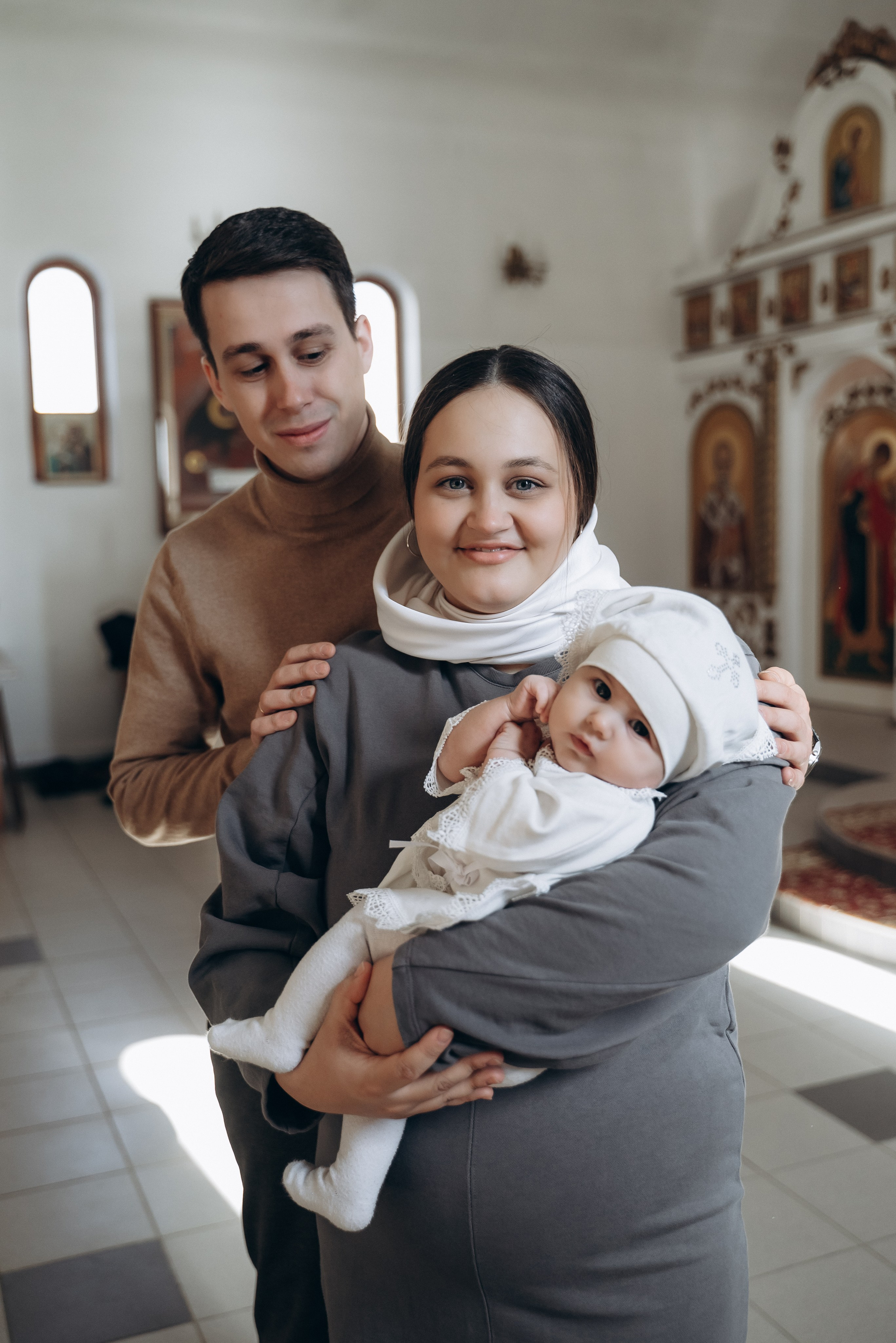 Крещение Радмилы. Семейный фотограф в Минске Дарья Дреко