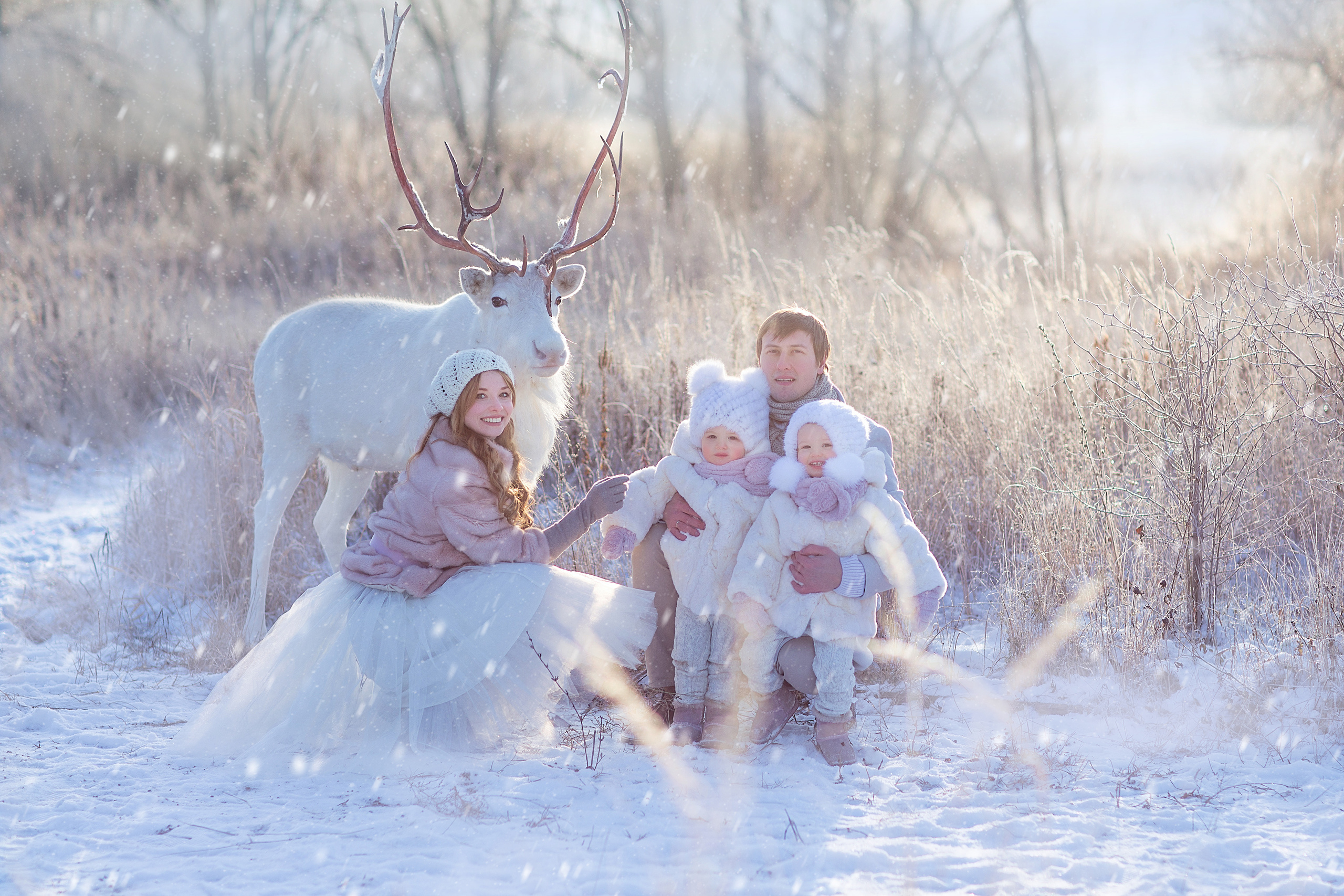 Фотосессии с оленями. Фотограф Лия Милк | Москва, Подмосковье