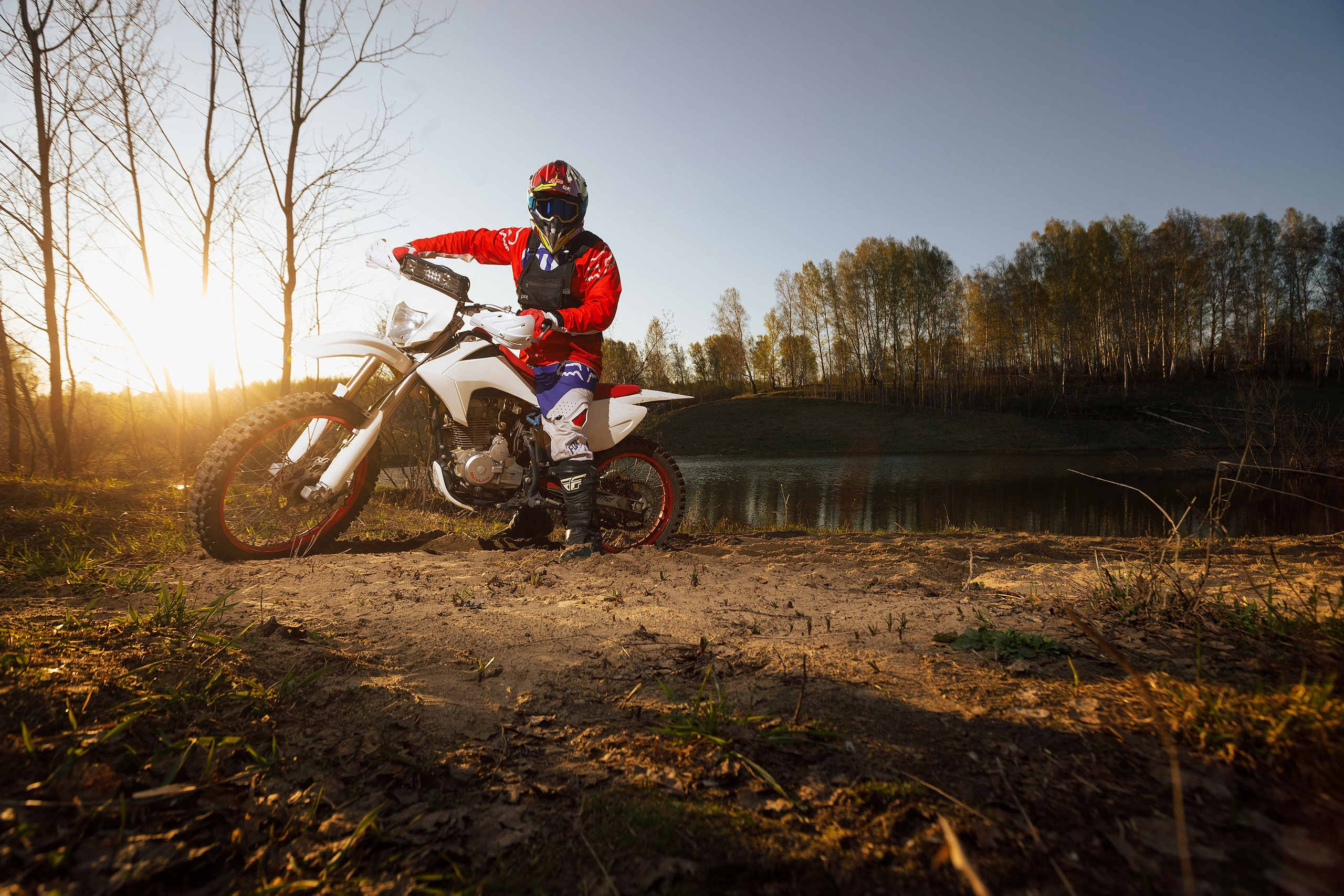 Фотосессия на мотоцикле. Профессиональный фотограф в Новосибирске