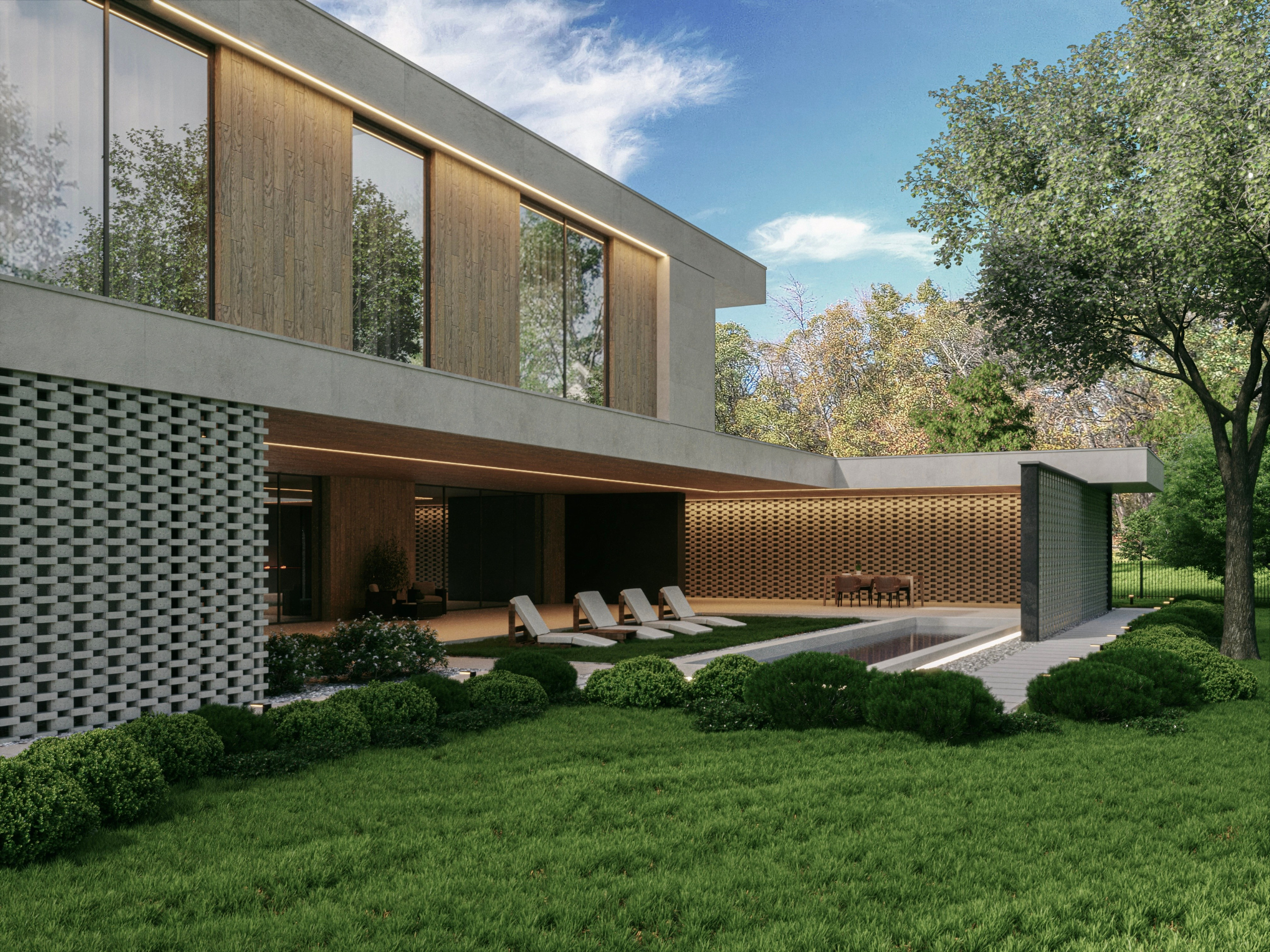 Экстерьер. Юлия Григорьева — 3D визуализатор