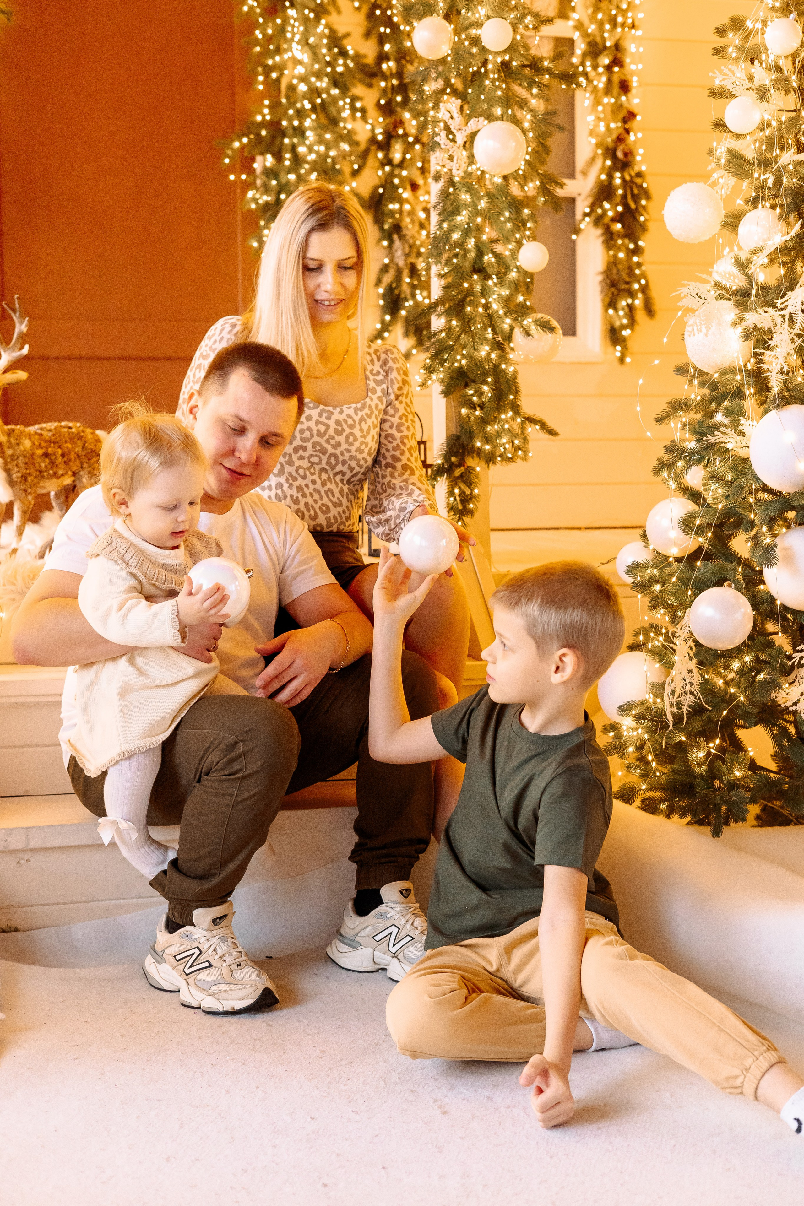 Новогодняя история. Семейный Фотограф в Москве Евгения Симоненко