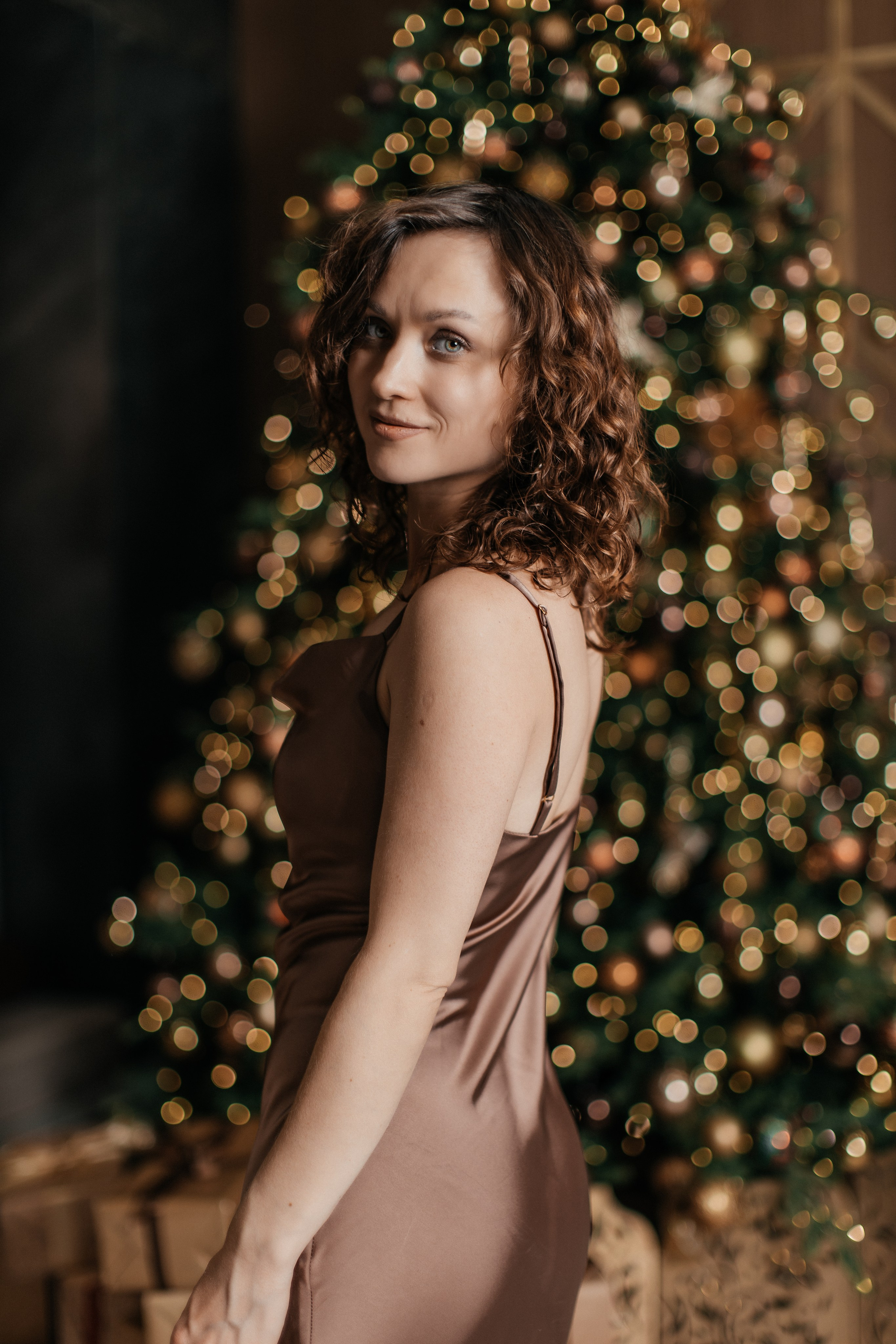 Лена и ее семья. Новогодняя история. Свадебный и семейный фотограф Савельева Дарья