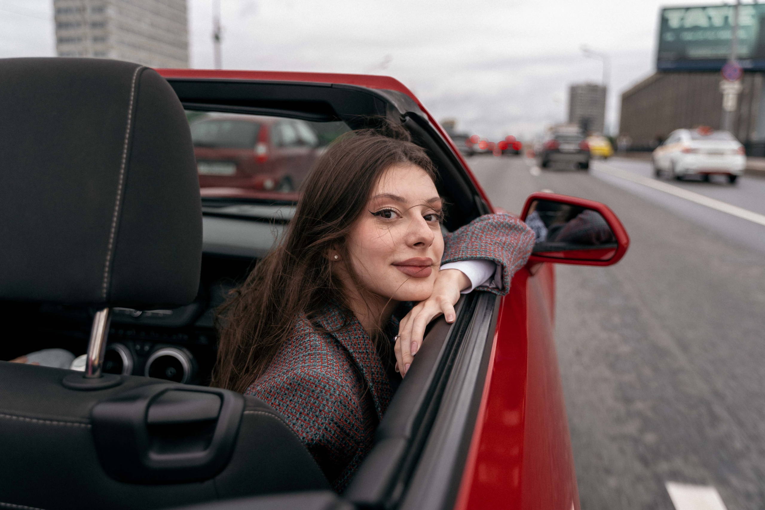 На кабриолете по Москве. Фотограф и видеограф в Москве и Абу Даби Мария Кулагина