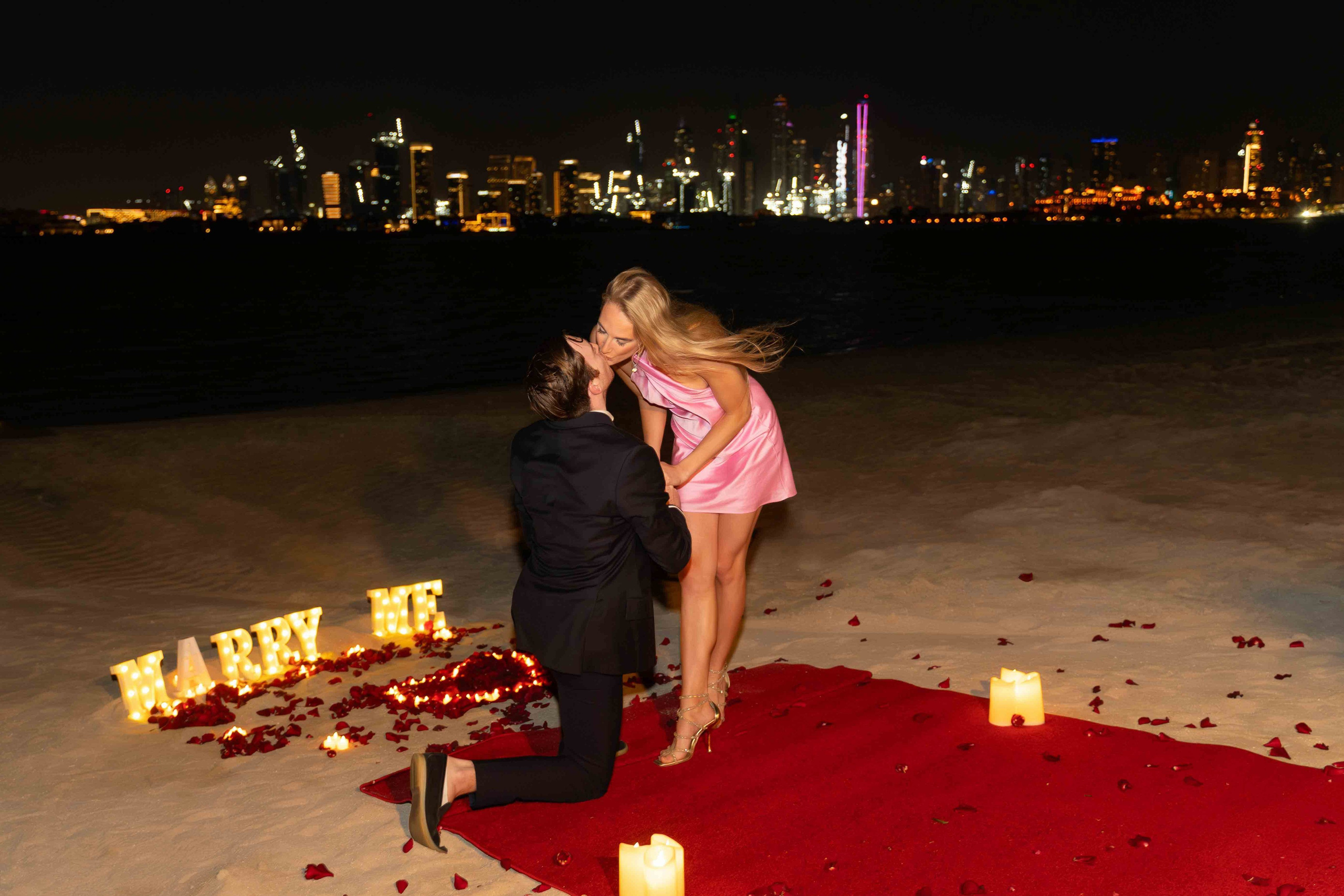 Шикарное предложение руки и сердца. Фотограф и видеограф в Москве и Абу Даби Мария Кулагина