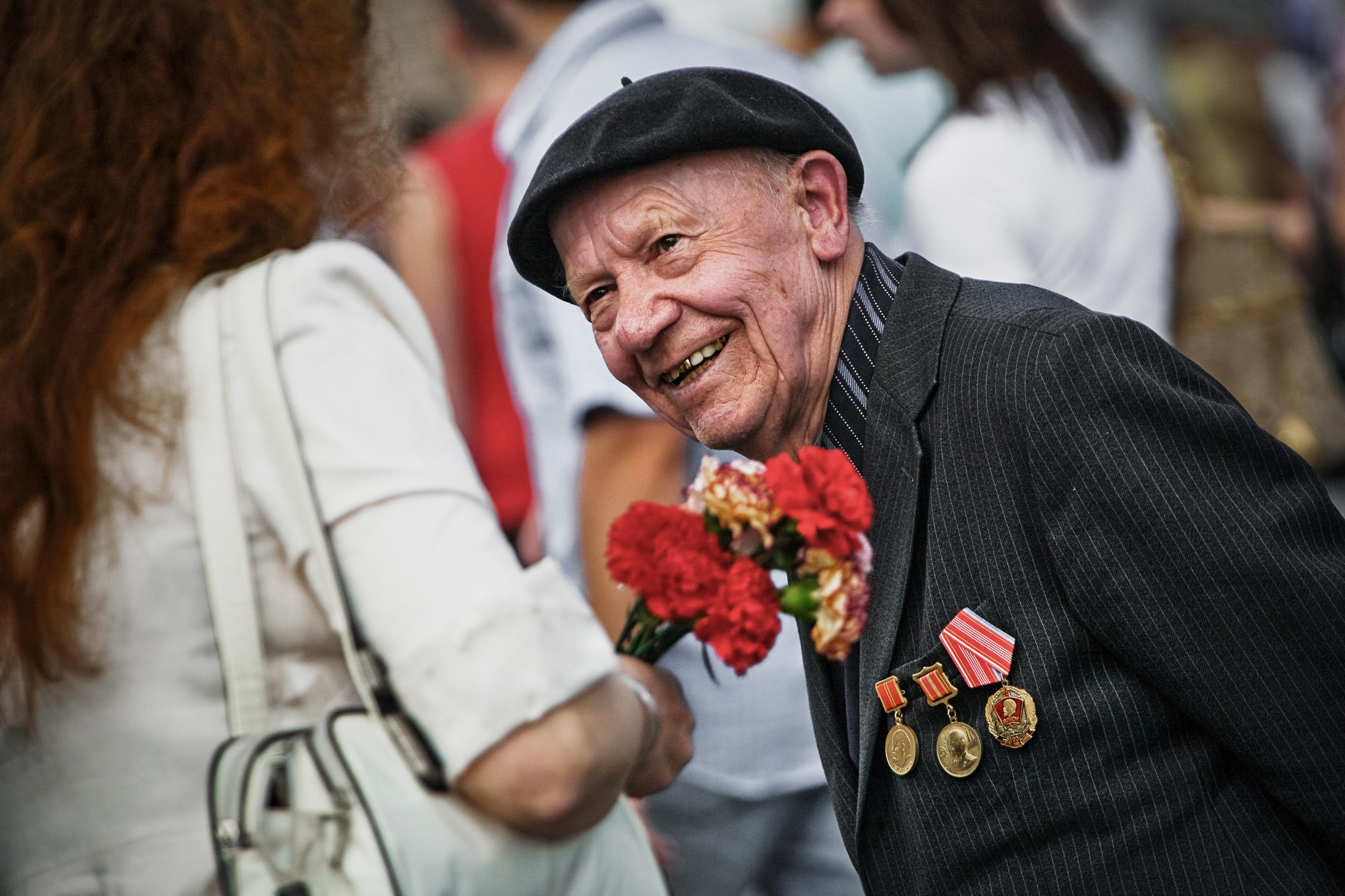 Ветераны. Фотограф Константин Грибов в Москве