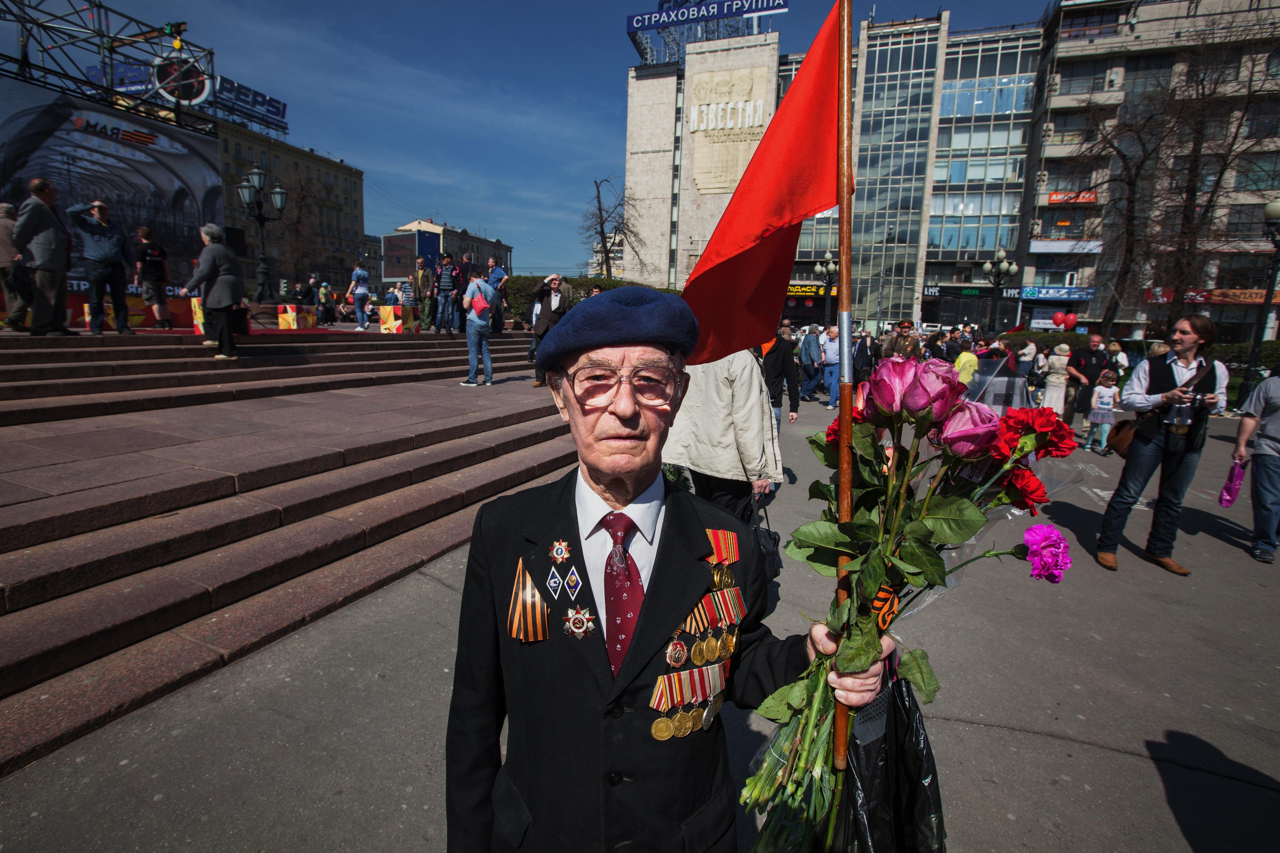 Ветераны. Фотограф Константин Грибов в Москве