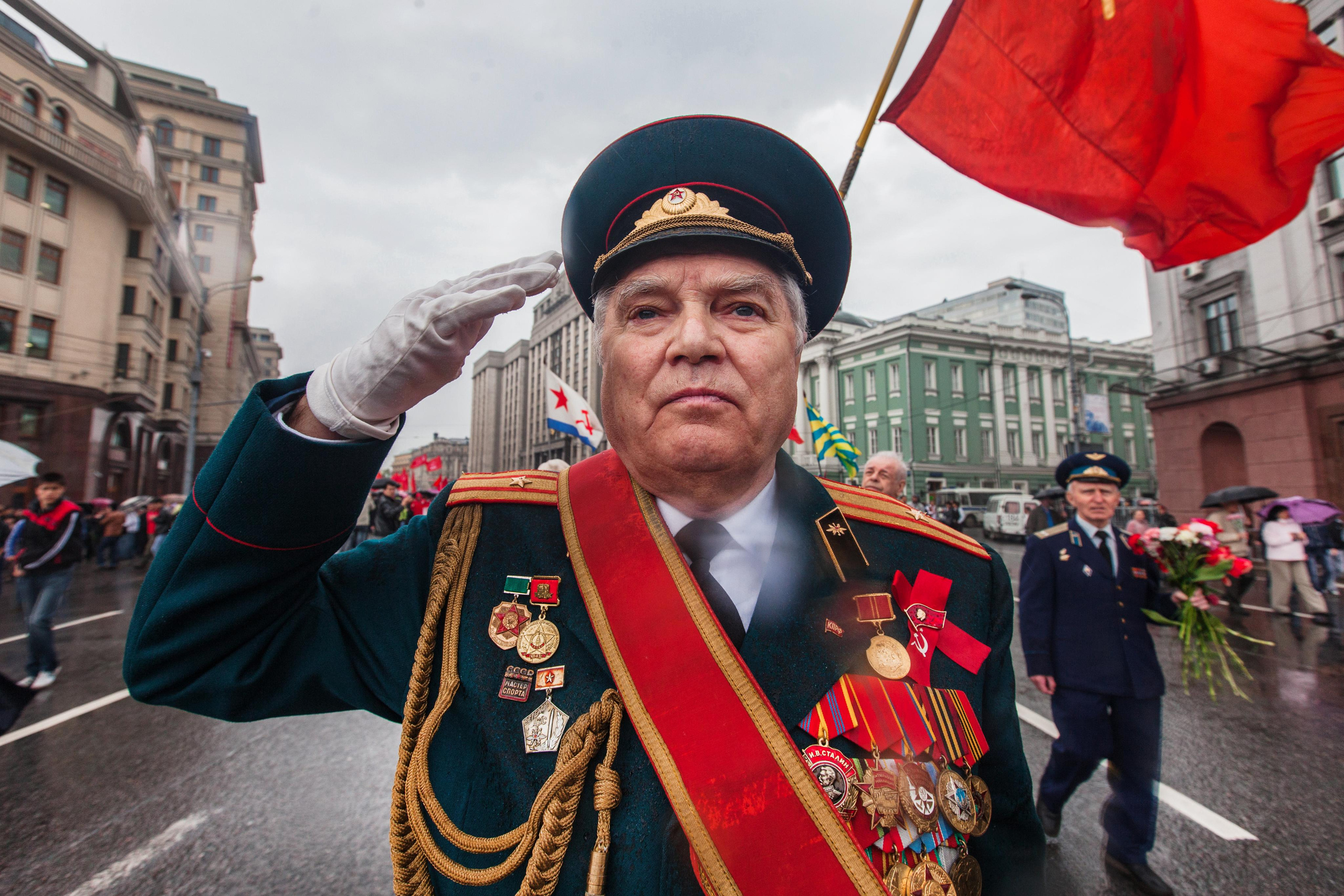 Ветераны. Фотограф Константин Грибов в Москве