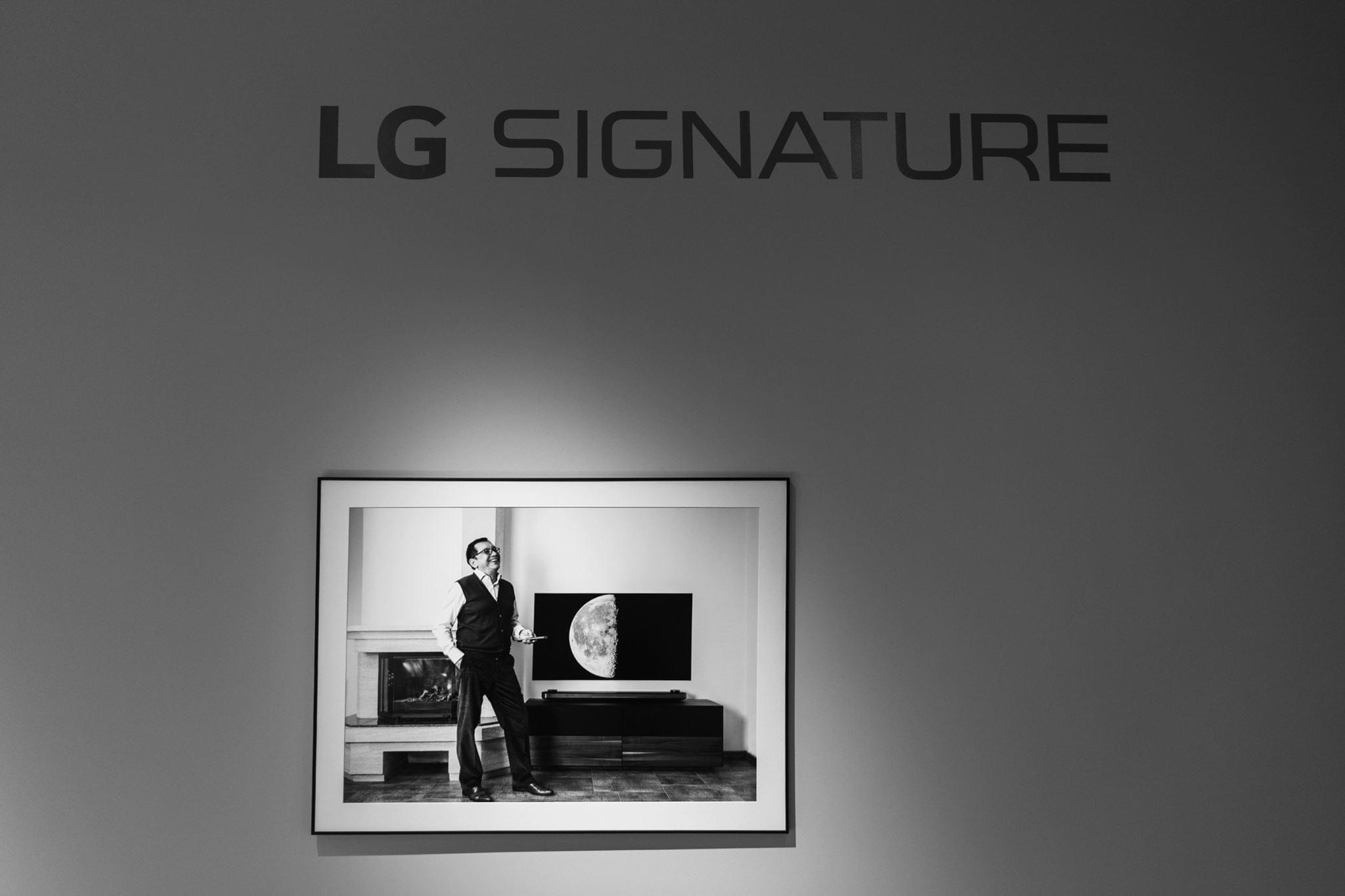 LG Signature. Фотограф Константин Грибов в Москве