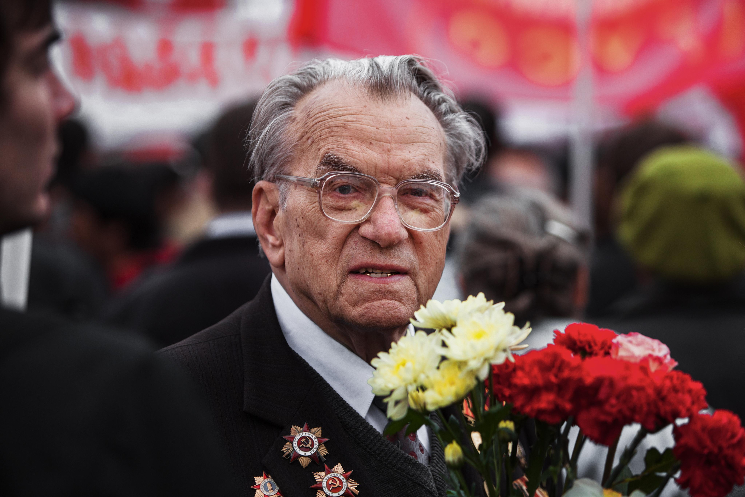 Ветераны. Фотограф Константин Грибов в Москве