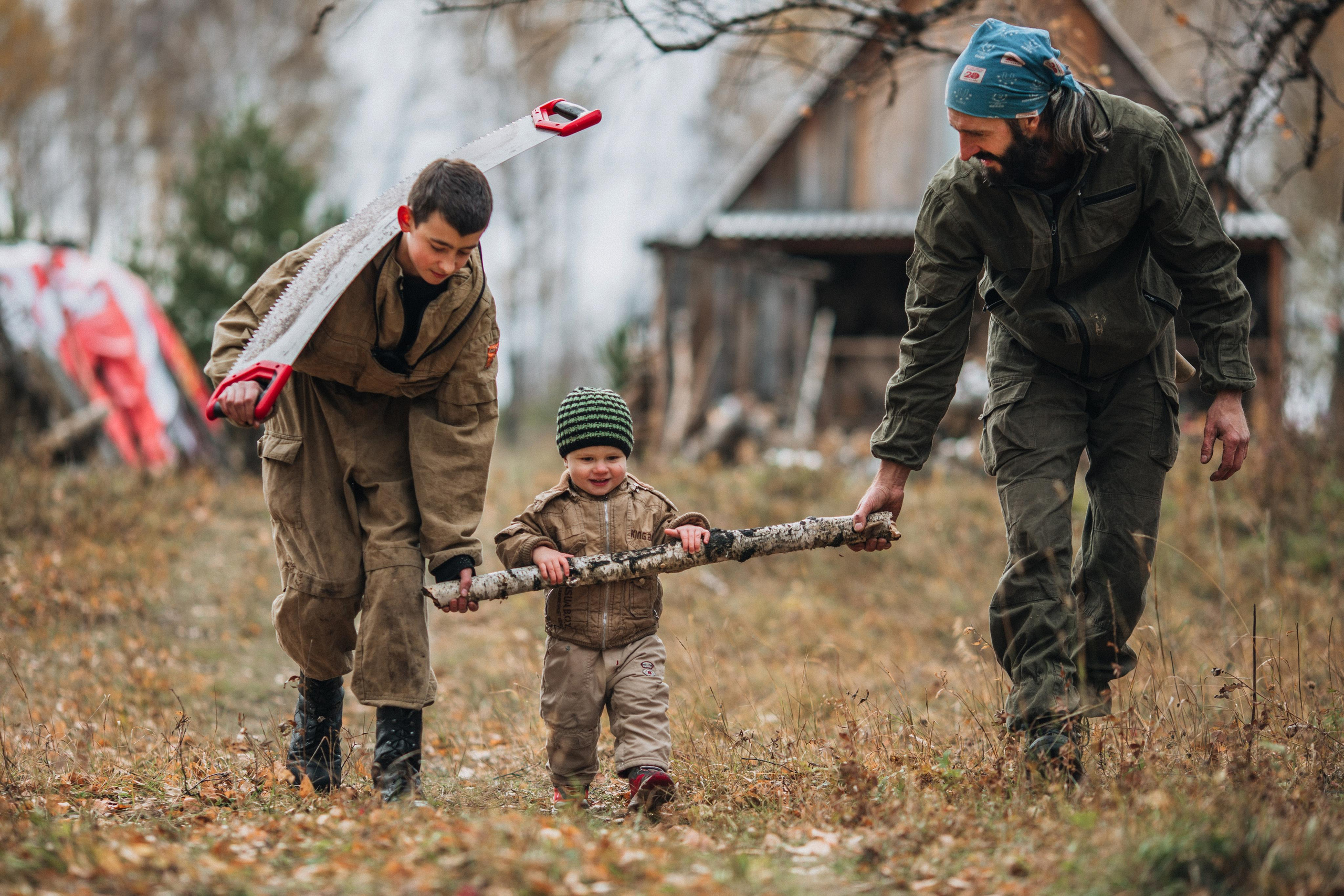 Fathers & Sons. Photographer Konstantin Gribov