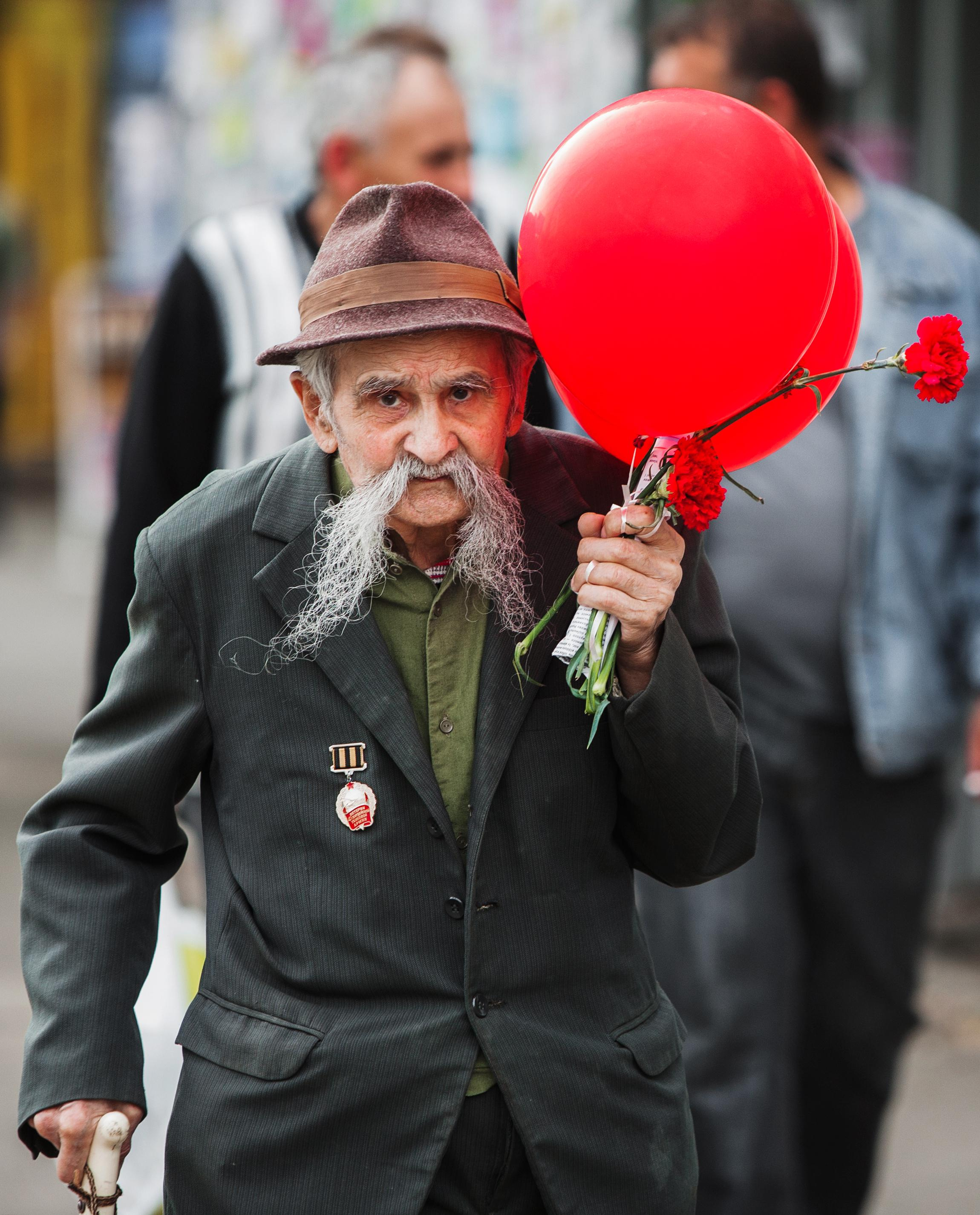 Ветераны. Фотограф Константин Грибов в Москве
