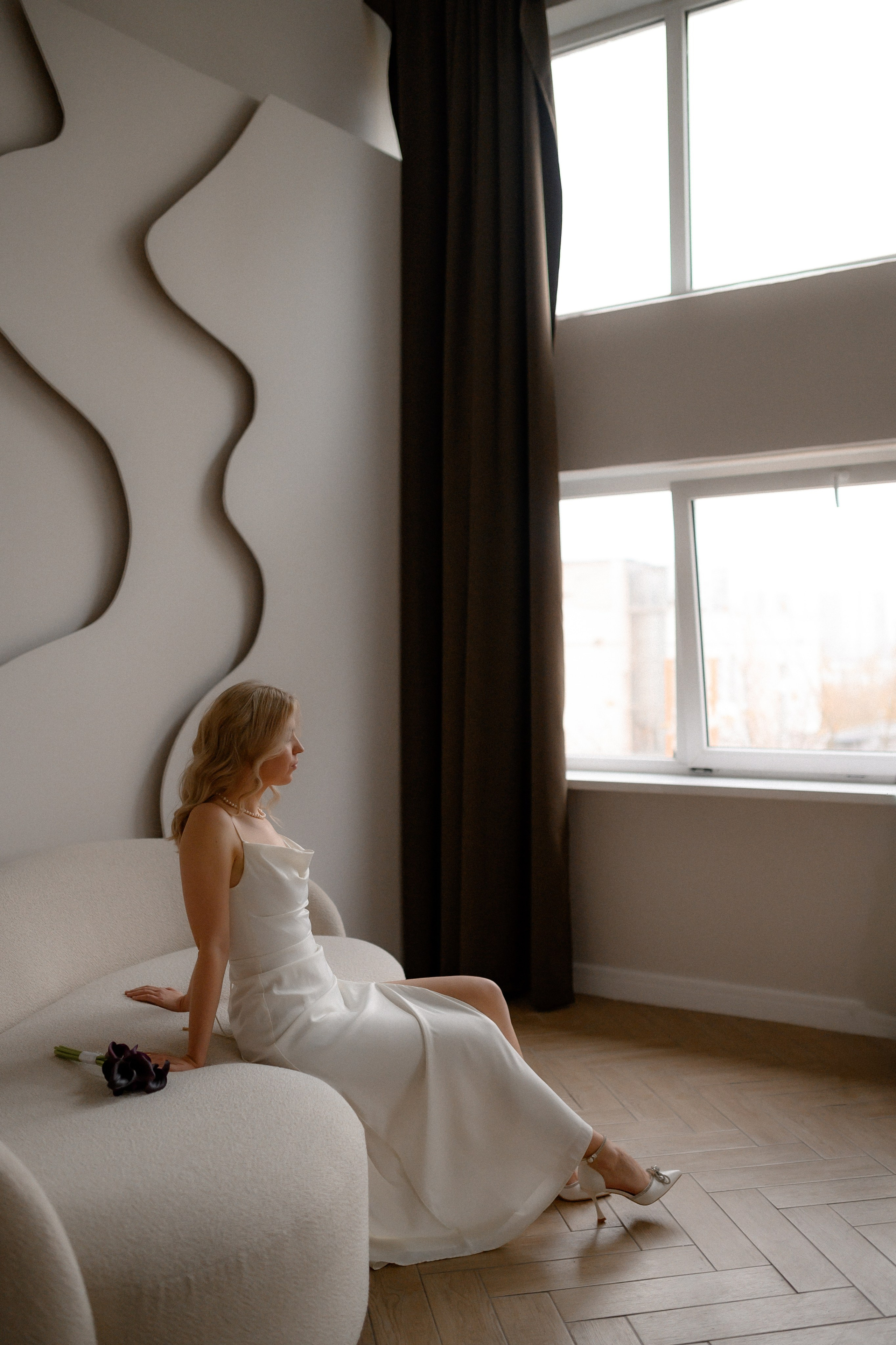 Коля и Алёна в студии. Семейный и свадебный lifestyle-фотограф в Москве Мария Петрова