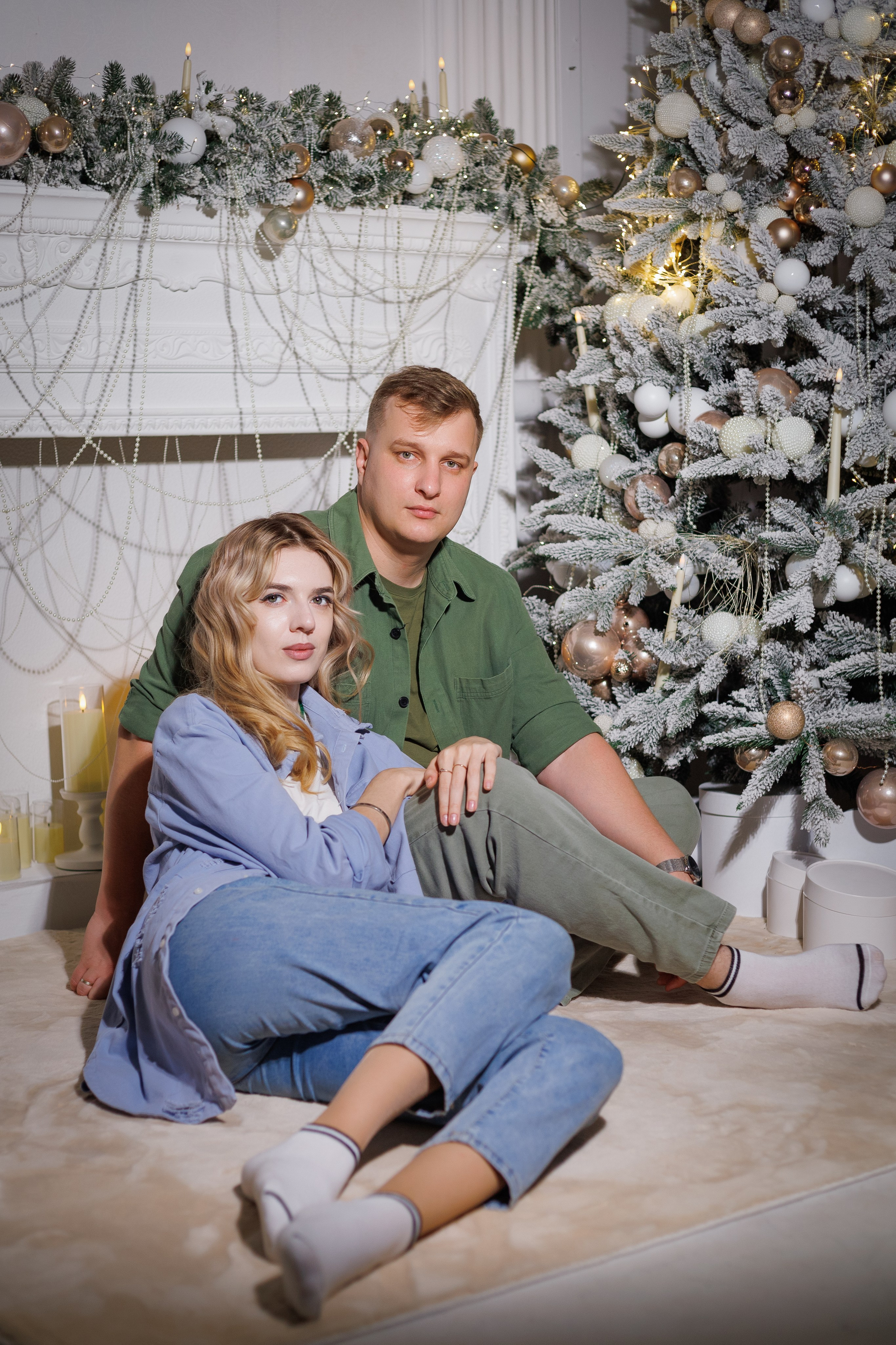 Новогодняя семейная. Семейный и творческий фотограф ст. Каневская| г. Краснодар | Мария Шарафан