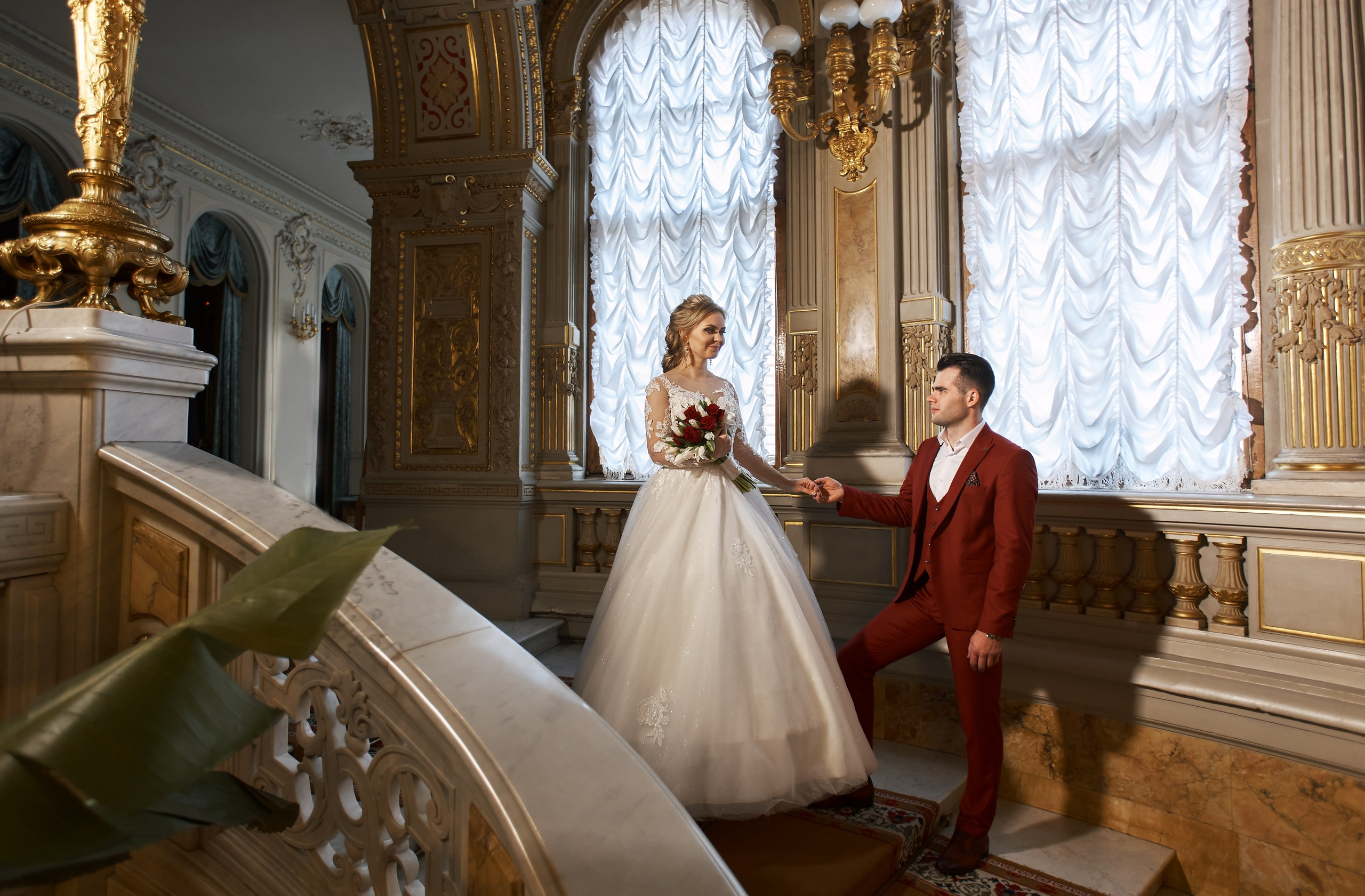 Свадьба Кировский ЗАГС и Дом Ученых. Фотограф в Санкт-Петербурге Знаменская Ирина