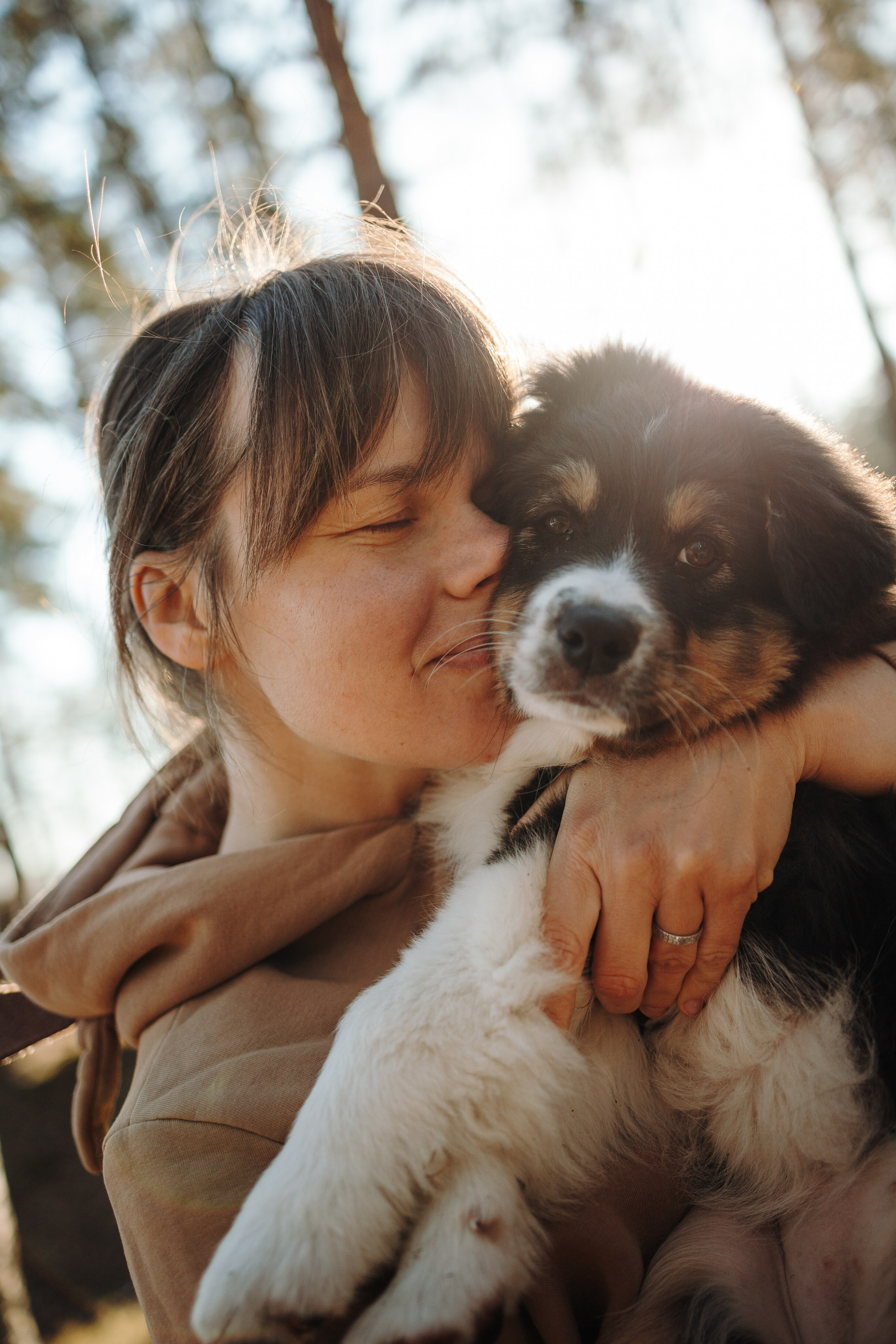Ира и Шмель. Фотограф — Анималист | Санкт-Петербург