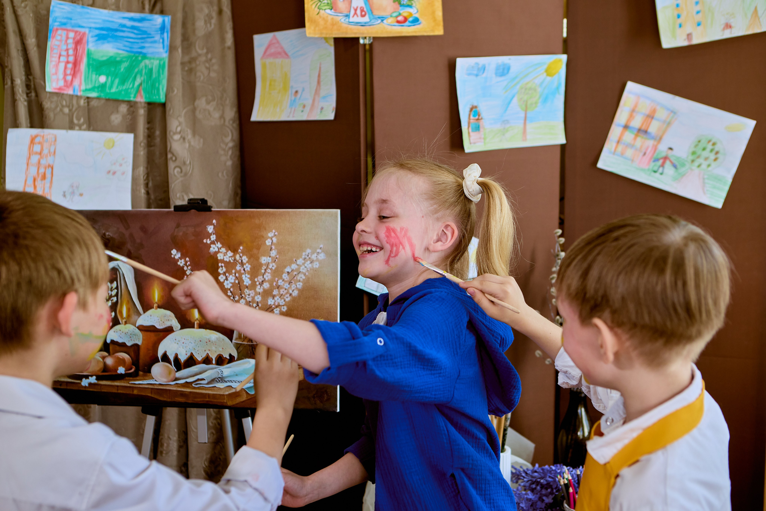 Творческая фотосессия художники