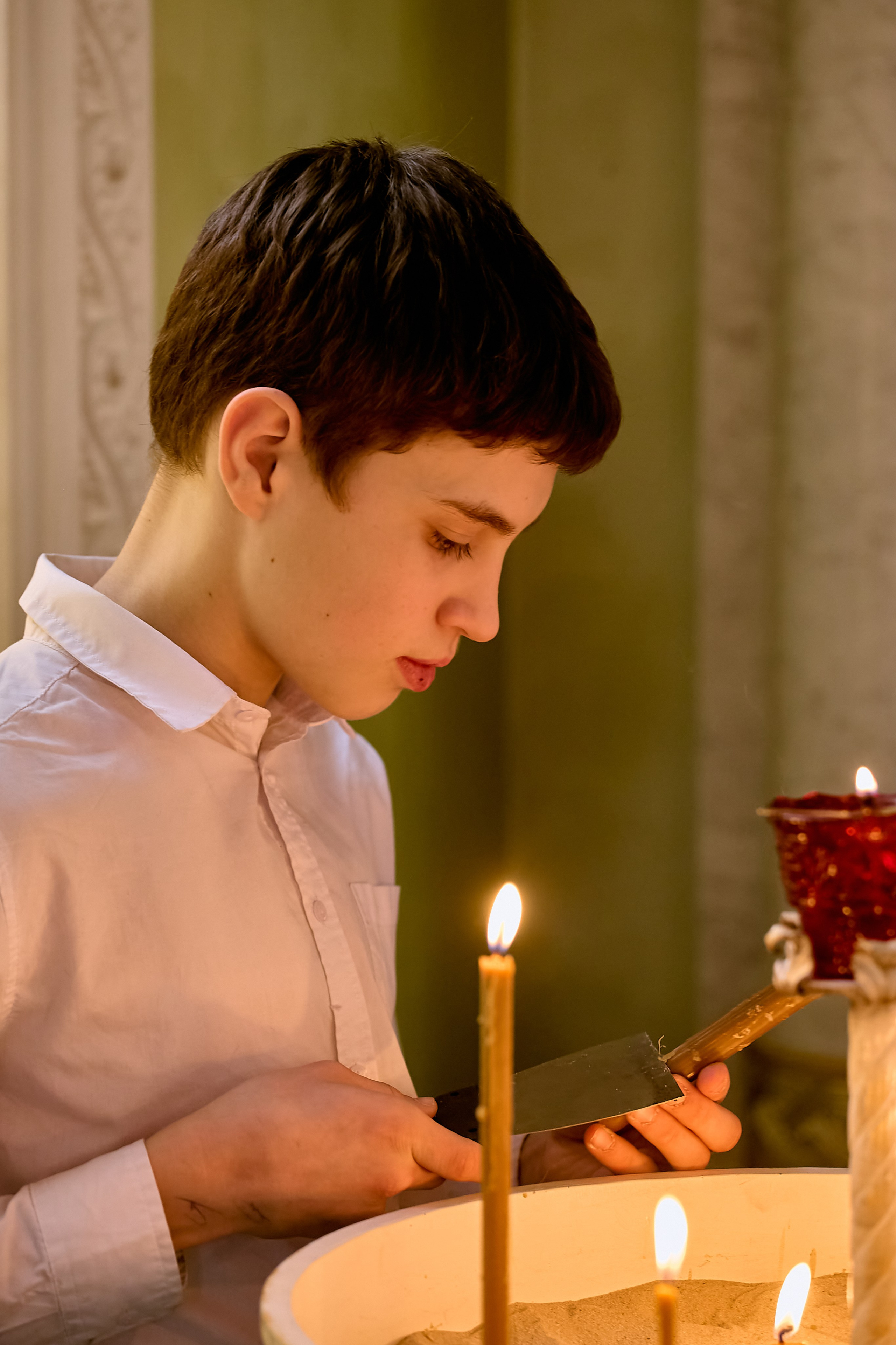 Лица Храма Детский Портрет в Храме