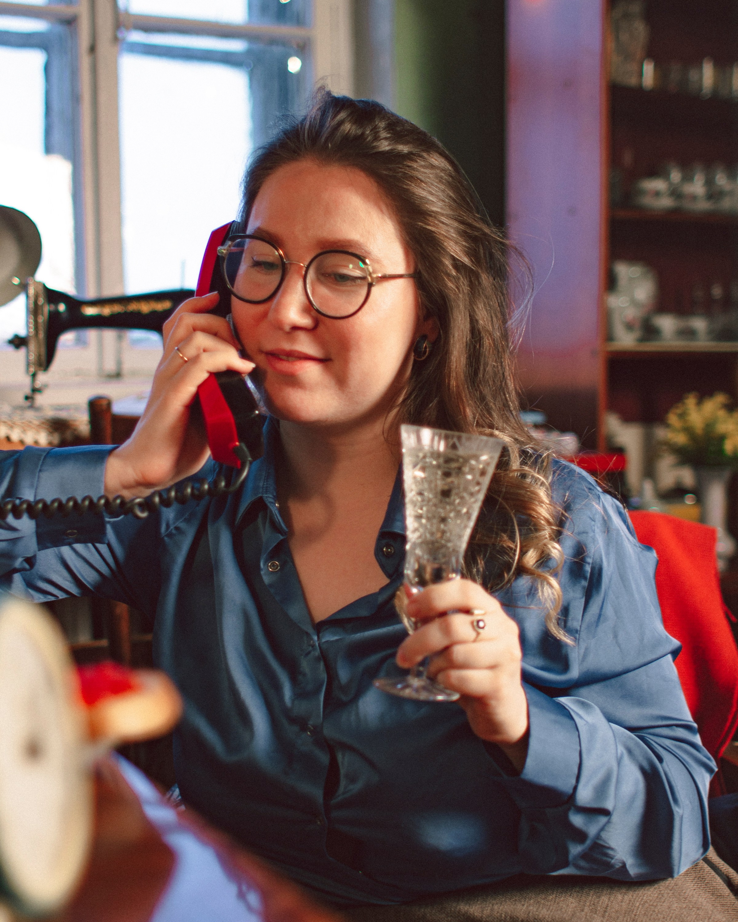 Семейная новогодняя фотосессия в стиле СССР в Нижнем Новгороде