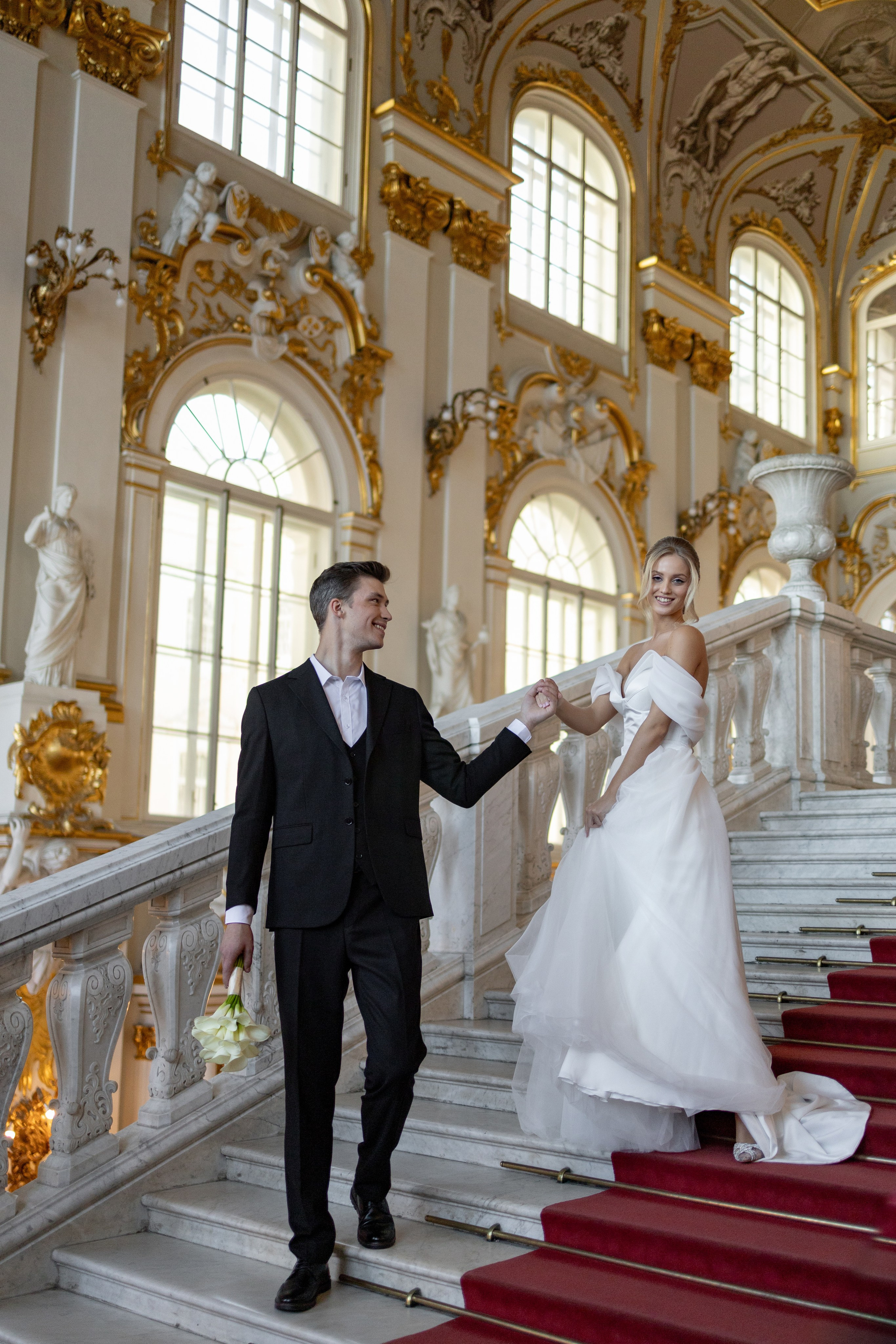 Свадьба в Эрмитаже. Семейный и портретный фотограф в Геленджике Любовь Бодрова