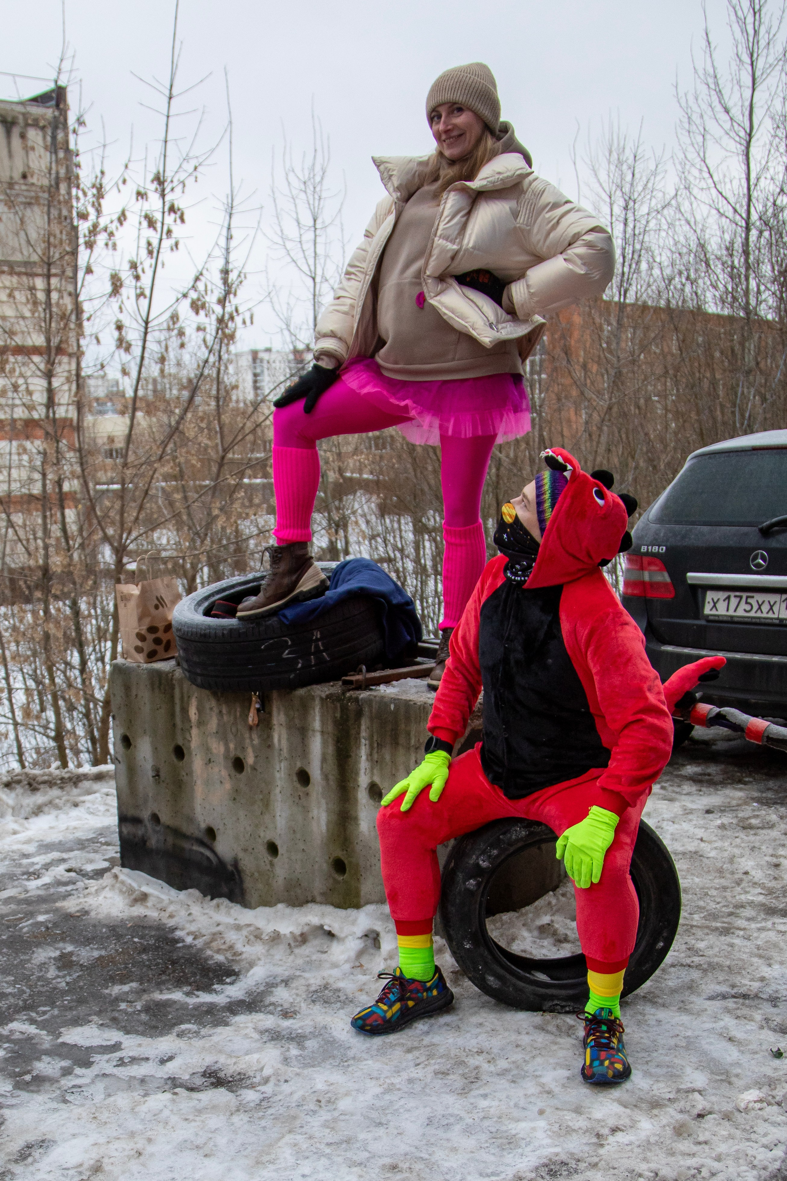 Марафон у дома, этап Химки 22.12.24. Фотограф Сергей Ловкий