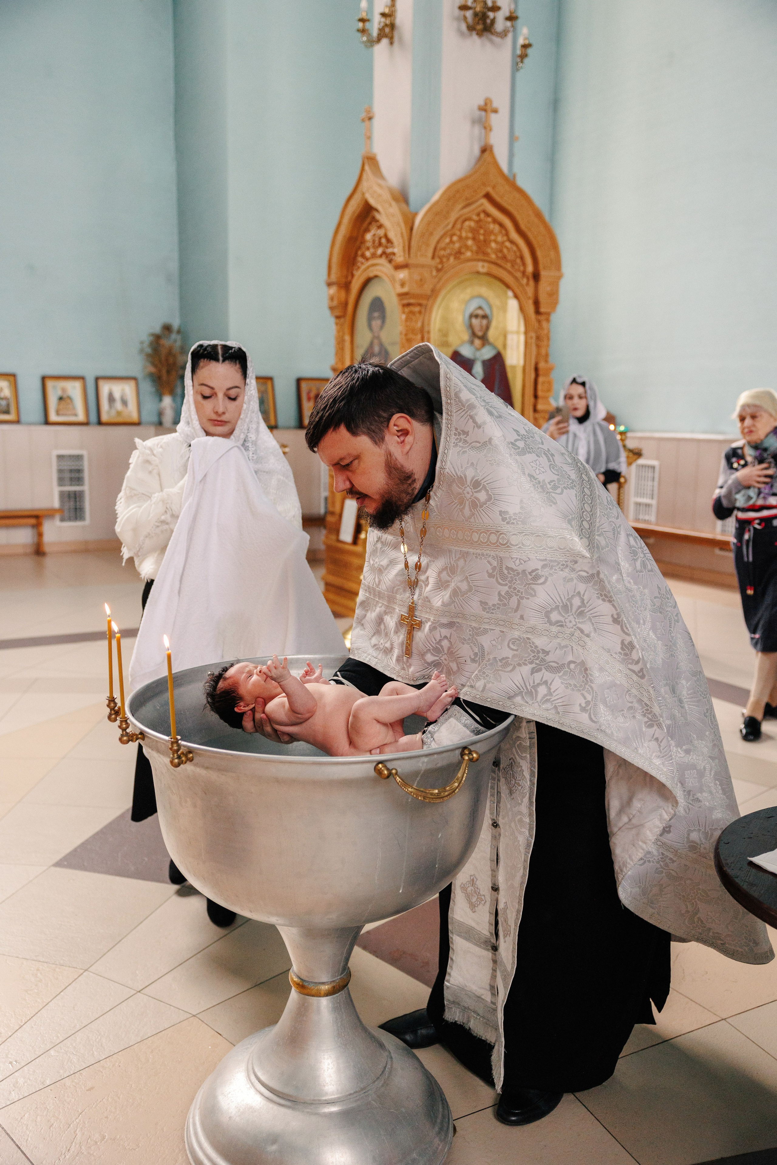 Таинство Крещения. Фотограф Мария Радченко в г. Горячий Ключ