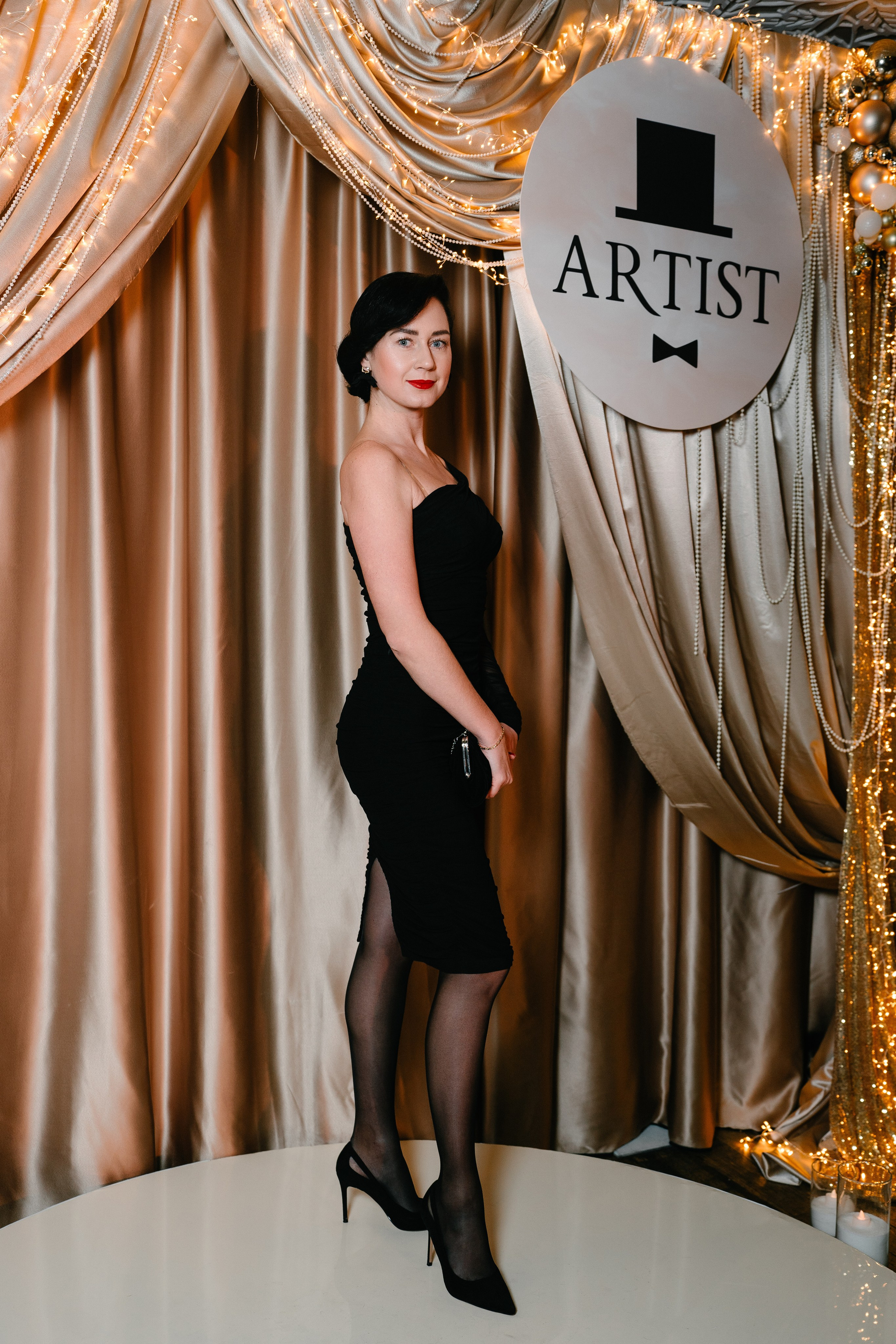 Новогодний вечер в Артисте. Свадебный и семейный фотограф в Воронеже Анастасия Бойко