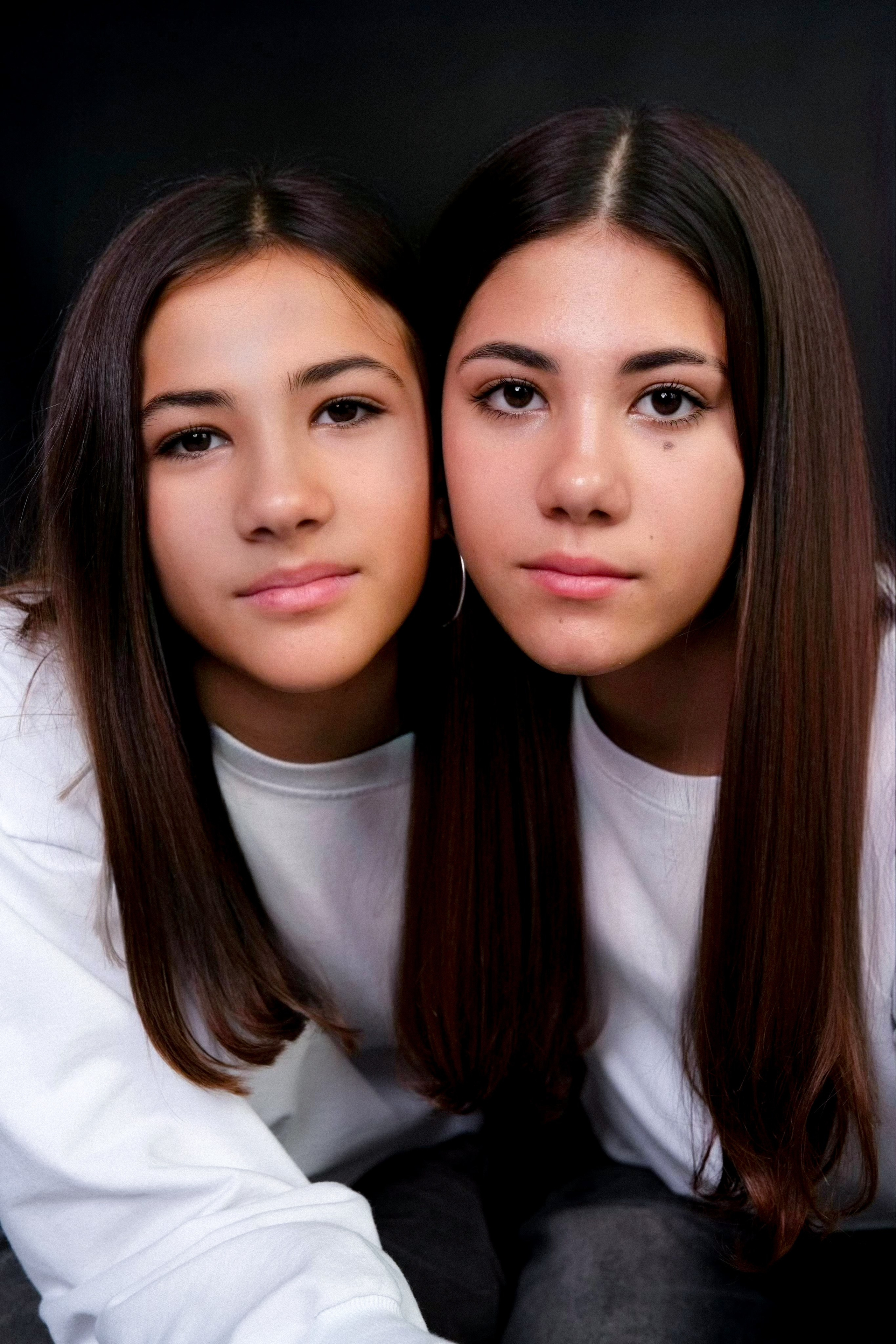 Две сестры. Портретный фотограф в Москве Ирина Ортега