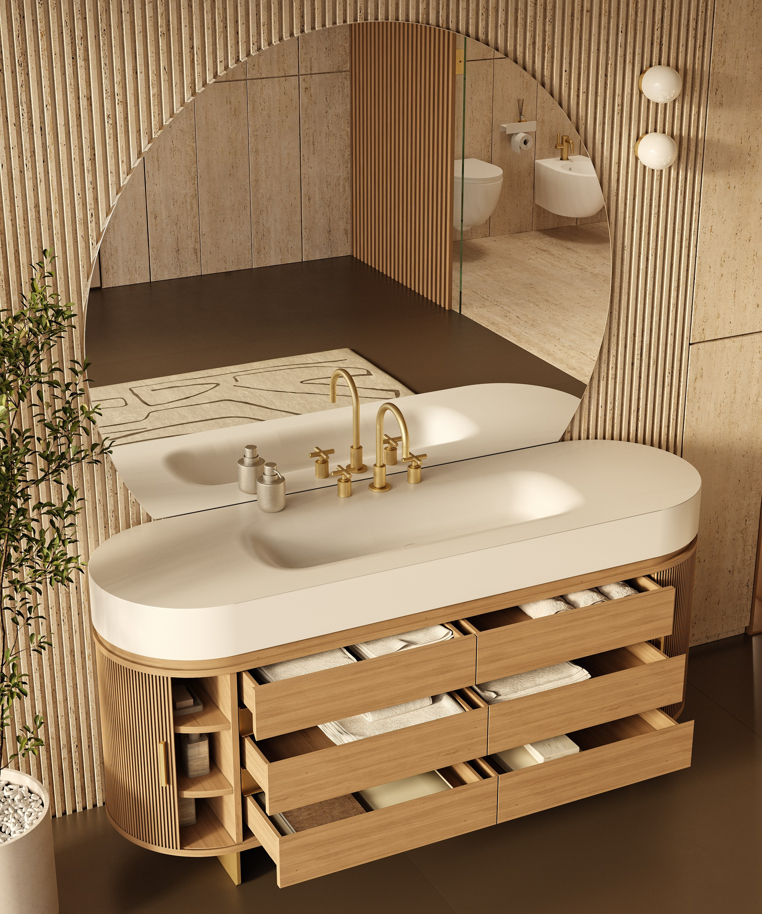 MOMA Design | ECLECTIC 04 scene. 3D визуализация интерьеров | avocado.render