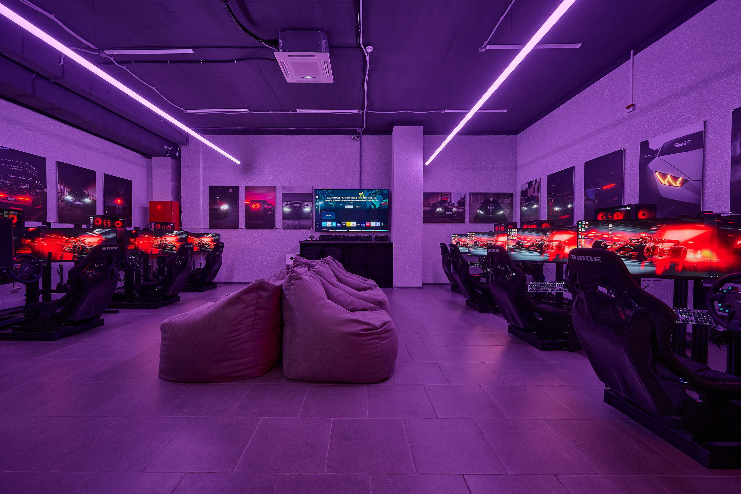 РЕЙСИМ Гоночные автосимуляторы. Интерьерный фотограф в Краснодаре