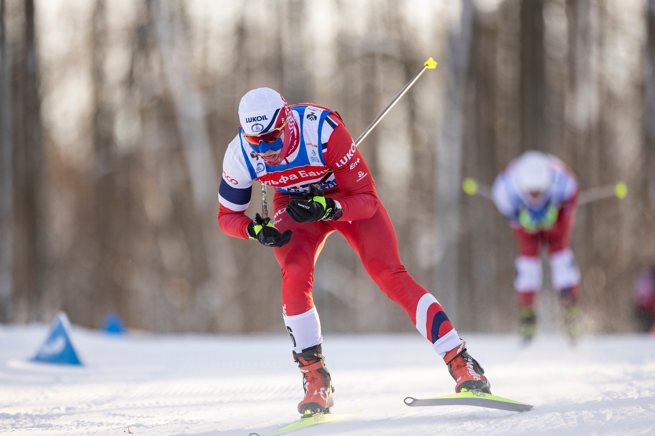 Кубок России по лыжным гонкам. Мужчины скиатлон. Спортивный репортажный фотограф Казань Нафис Сиразетдинов
