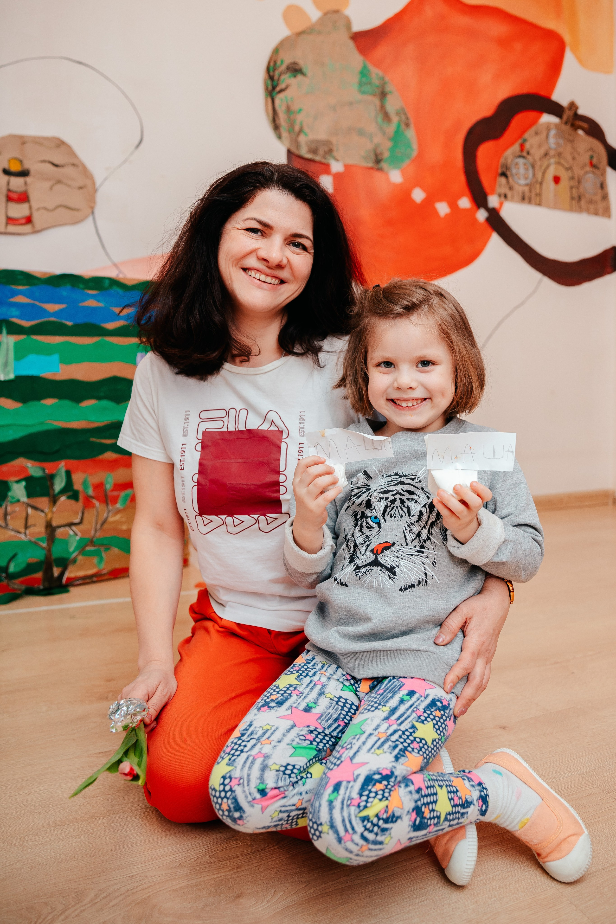 8 марта в Монтессори-саду. Семейный lifestyle фотограф в Санкт-Петербурге Людмила Пахомова