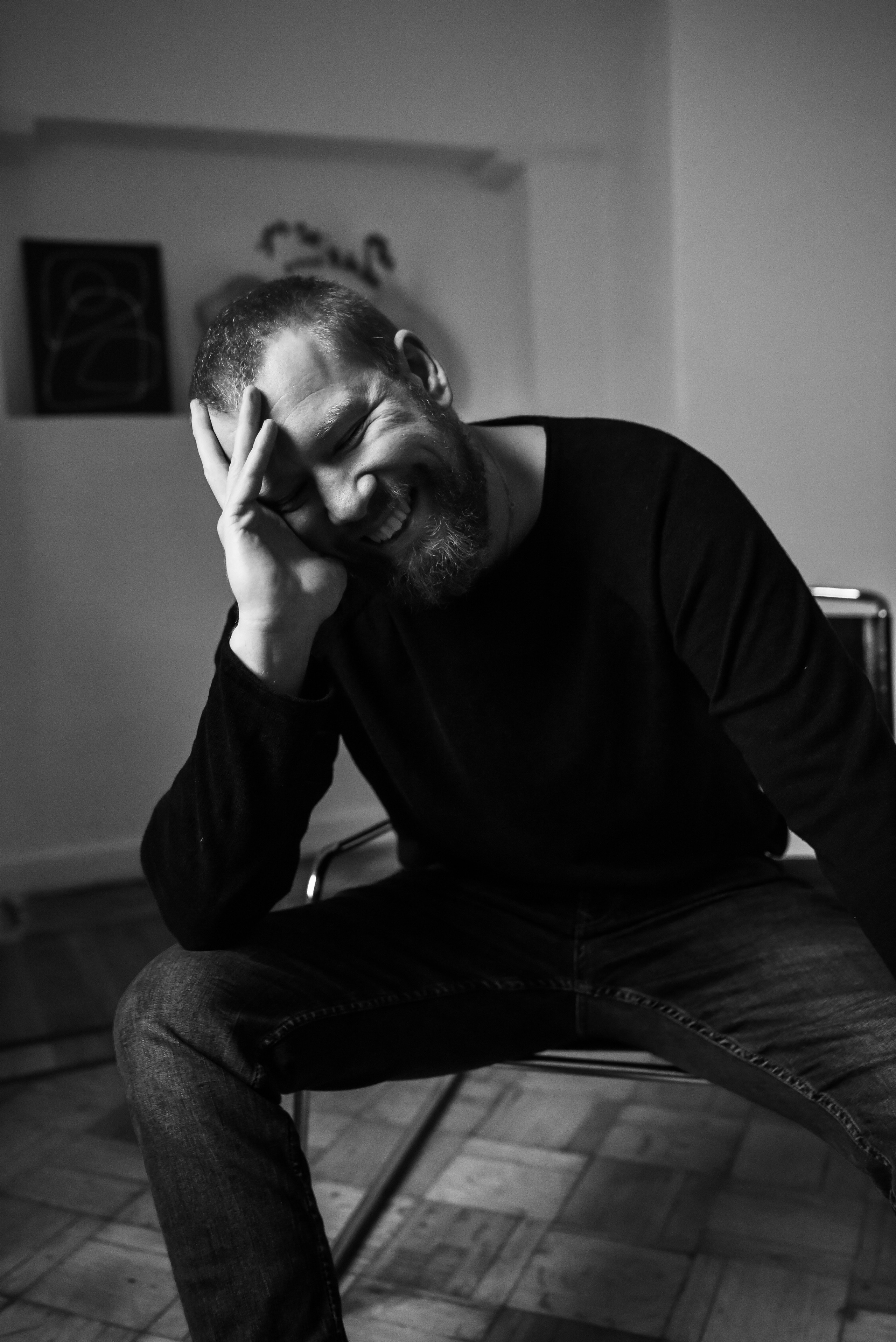 Мужской портрет. Фотограф Таина Комбарова