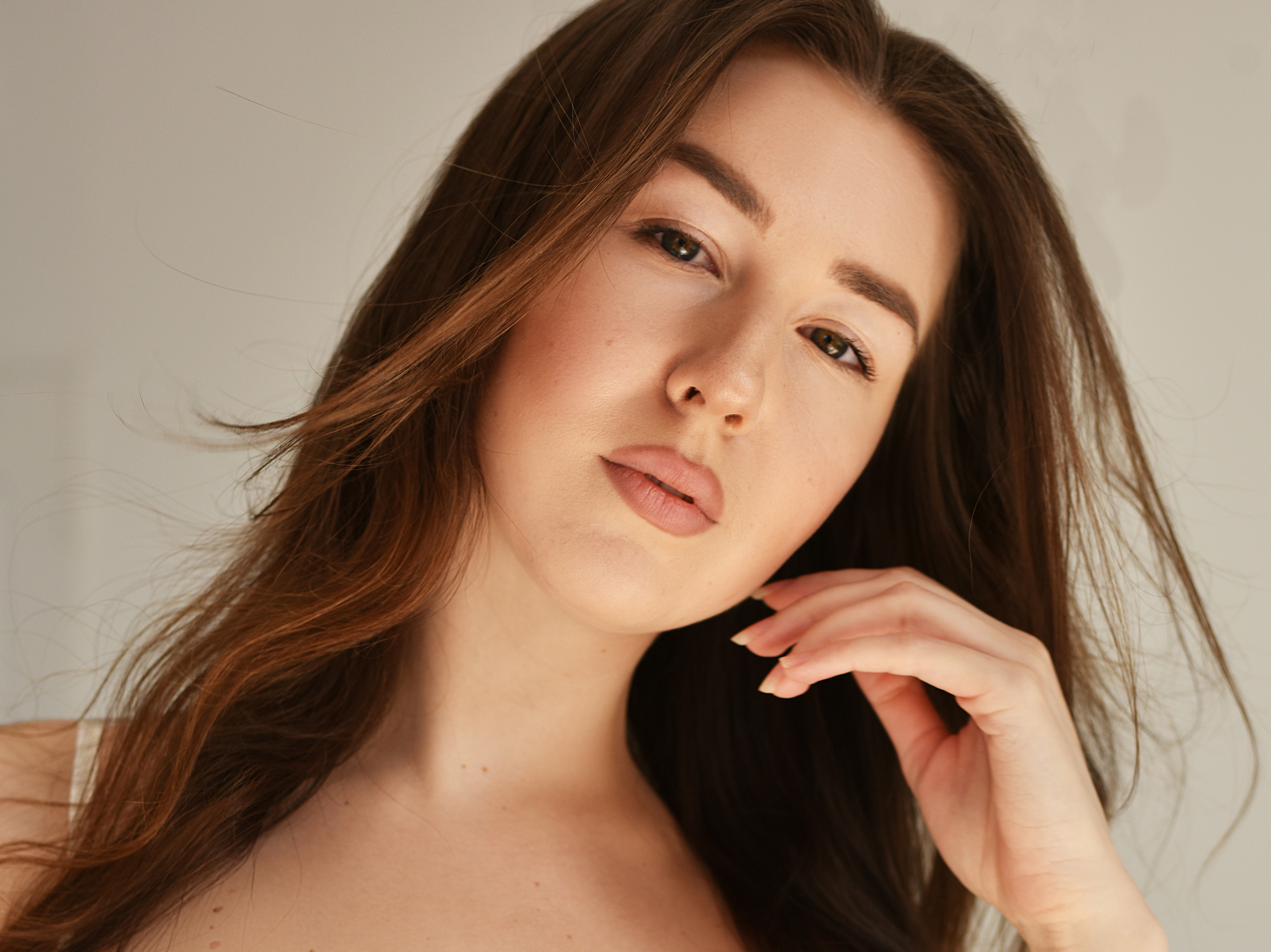 Женский портрет. Фотограф Таина Комбарова