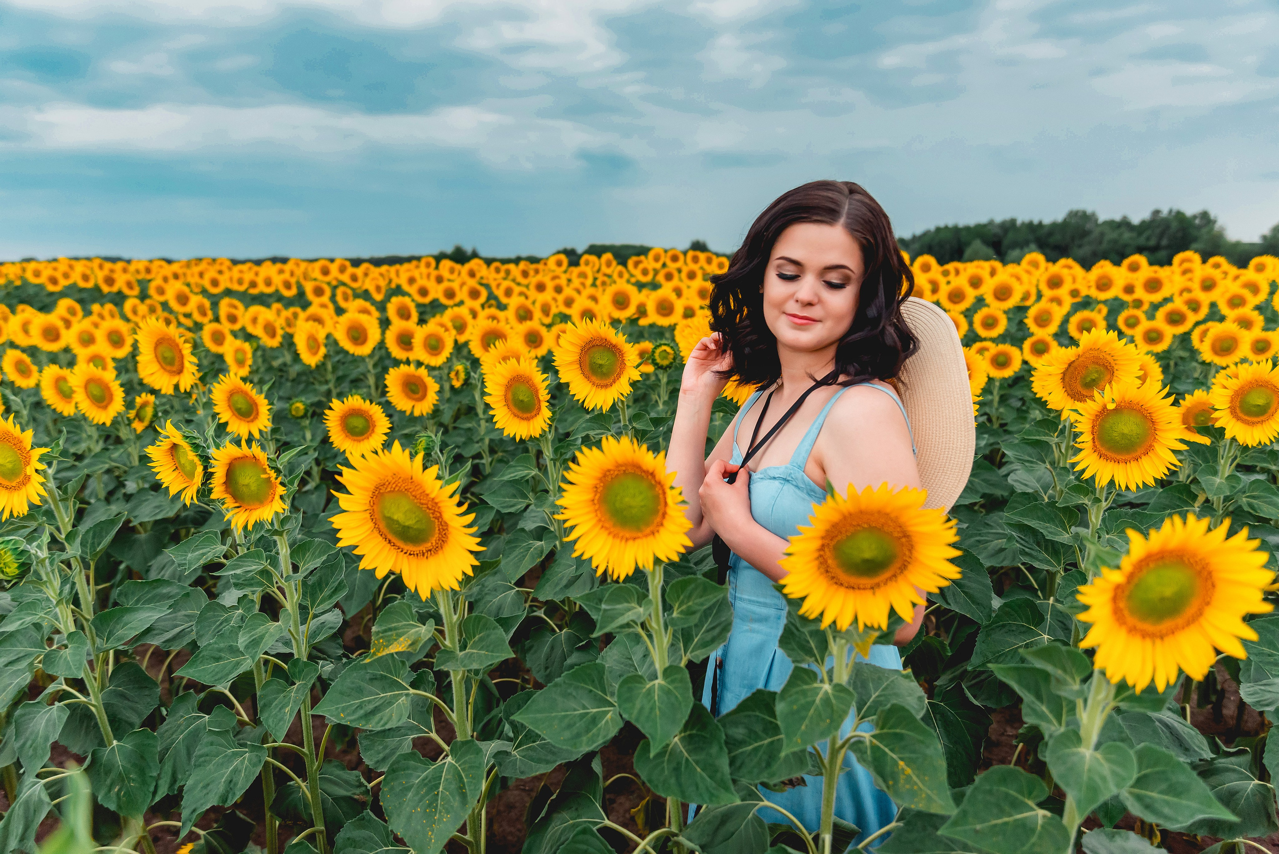 В ПОДСОЛНУХАХ. Семейный фотограф в Барнауле