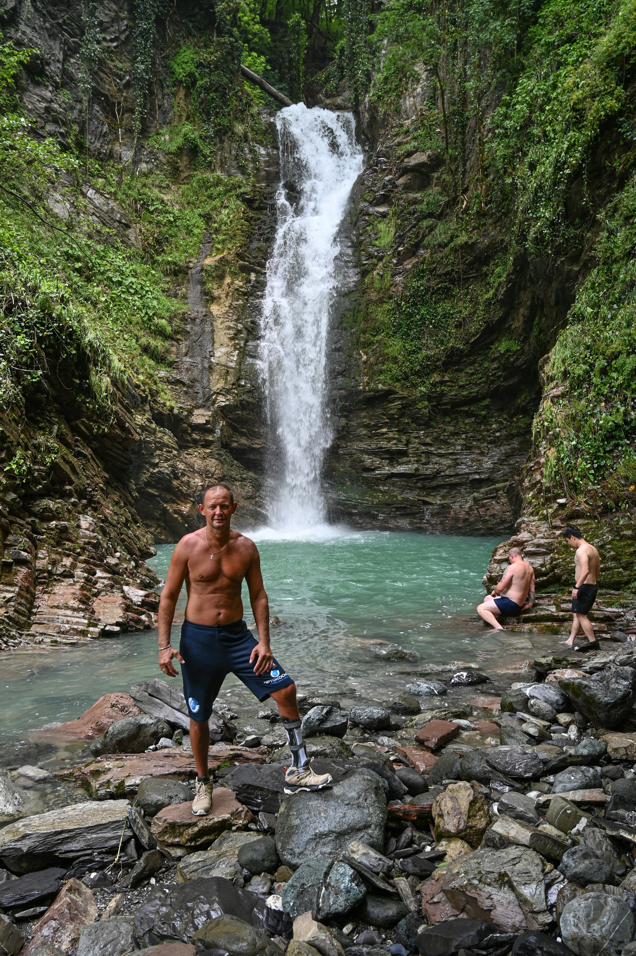«Спортивно-адаптивный центр «Орто-Спорт» горный туризм. Фотографирую счастливых людей в Сочи