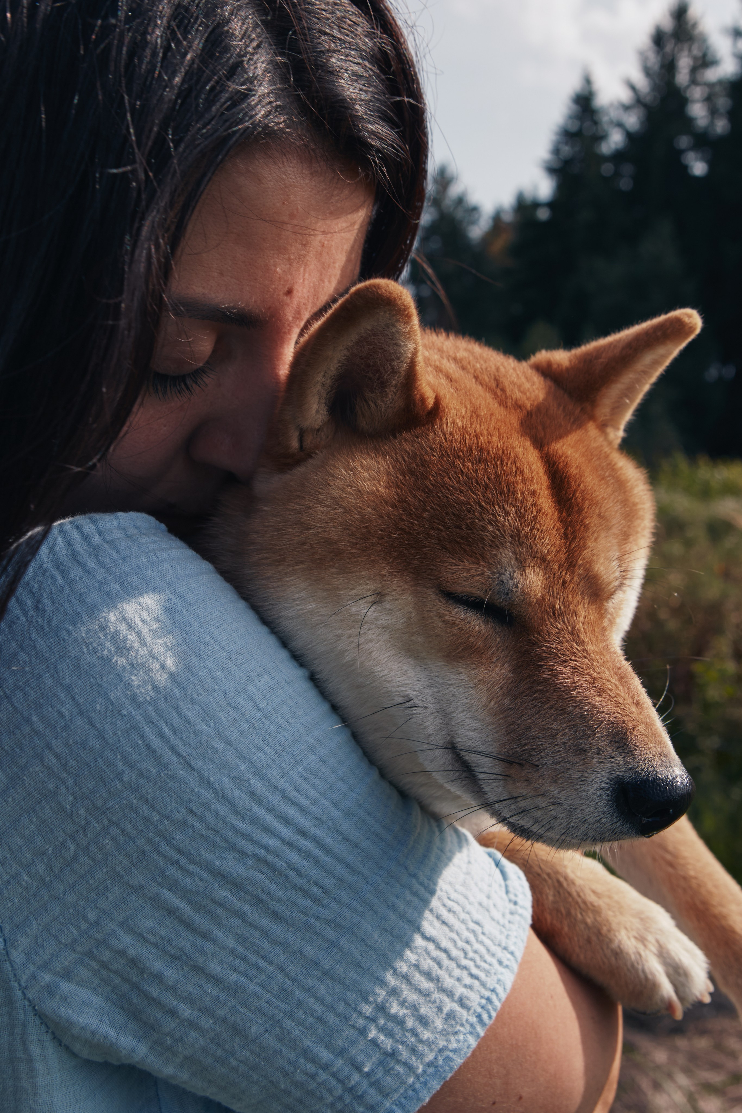 Katya & Rokki. Portrait, family and pet photographer in Cyprus, Ksenia Bourdelle