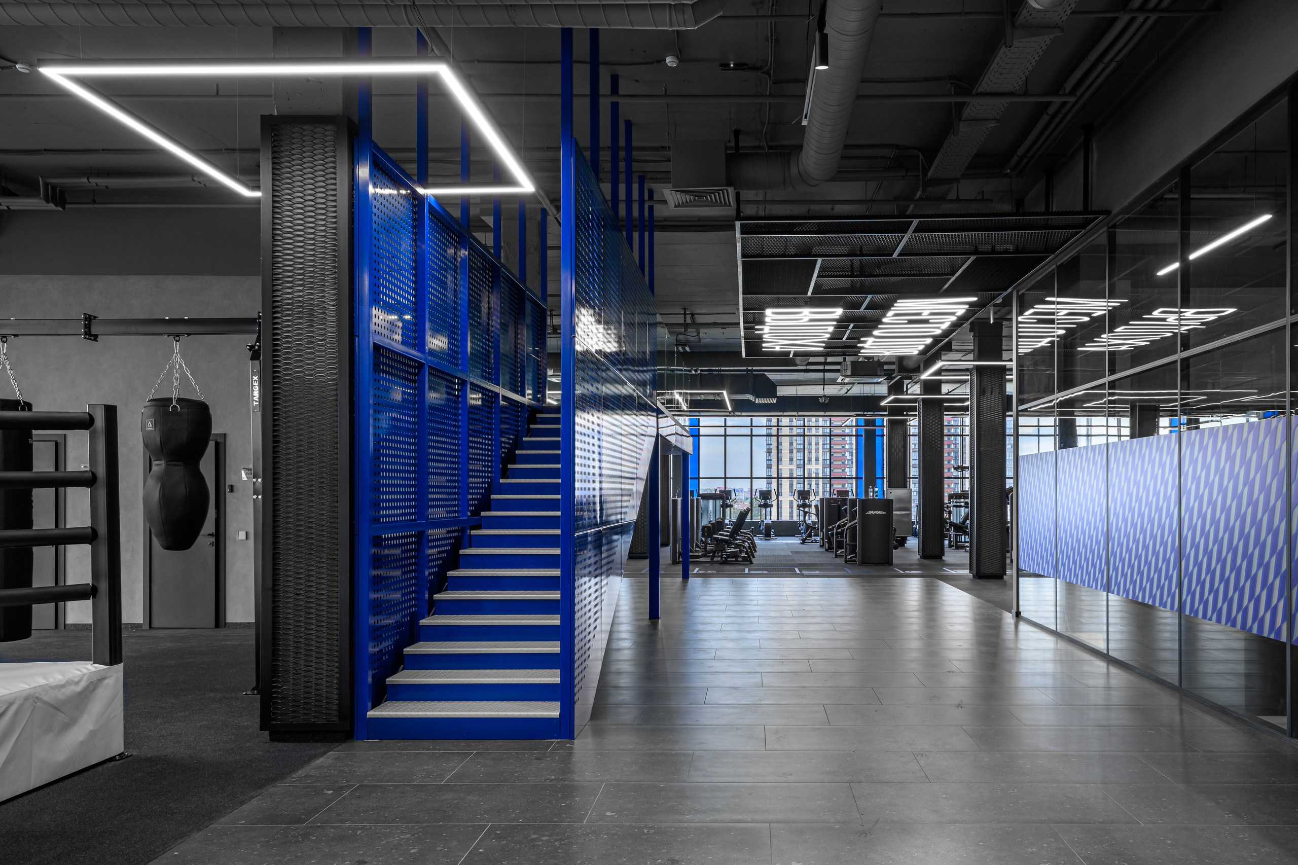 Flame fitness. Интерьерный фотограф Краснодар Денис Педань