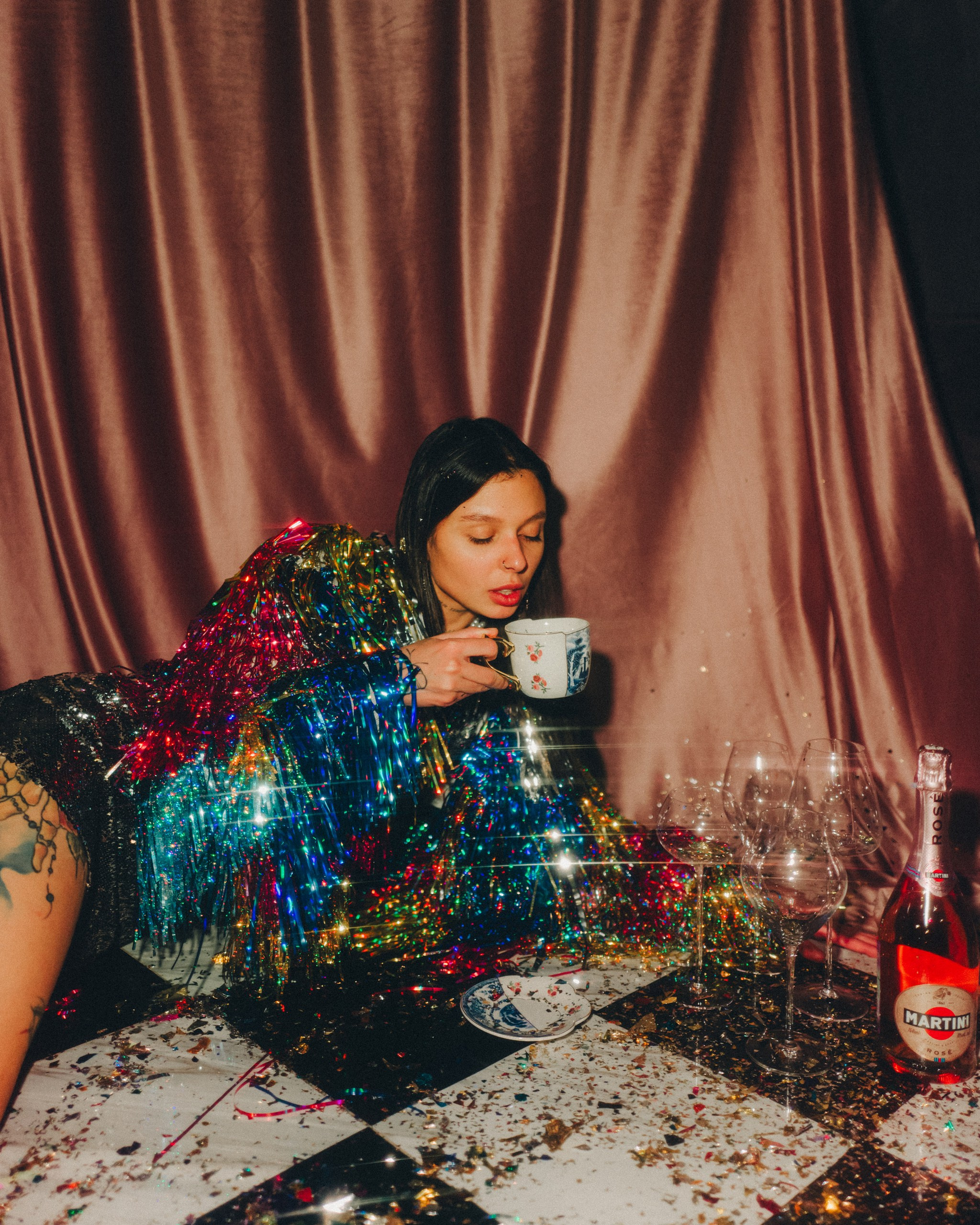 Тася «Новый Год». Никита Линейцев — индивидуальный портретный фотограф в Москве и Иркутске