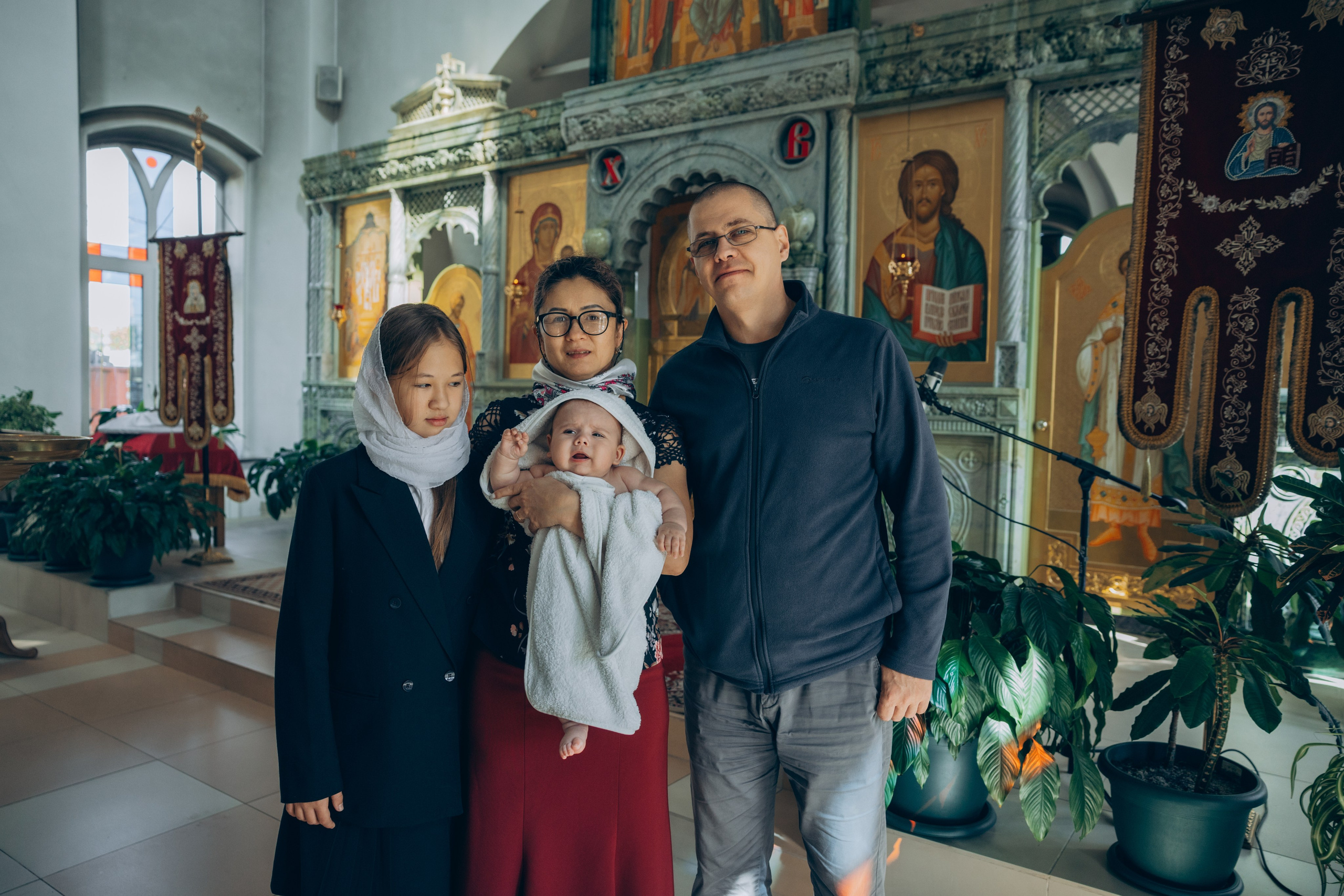 Крещение Александра. Свадебный, семейный фотограф в Иркутске Светлана Макаричева