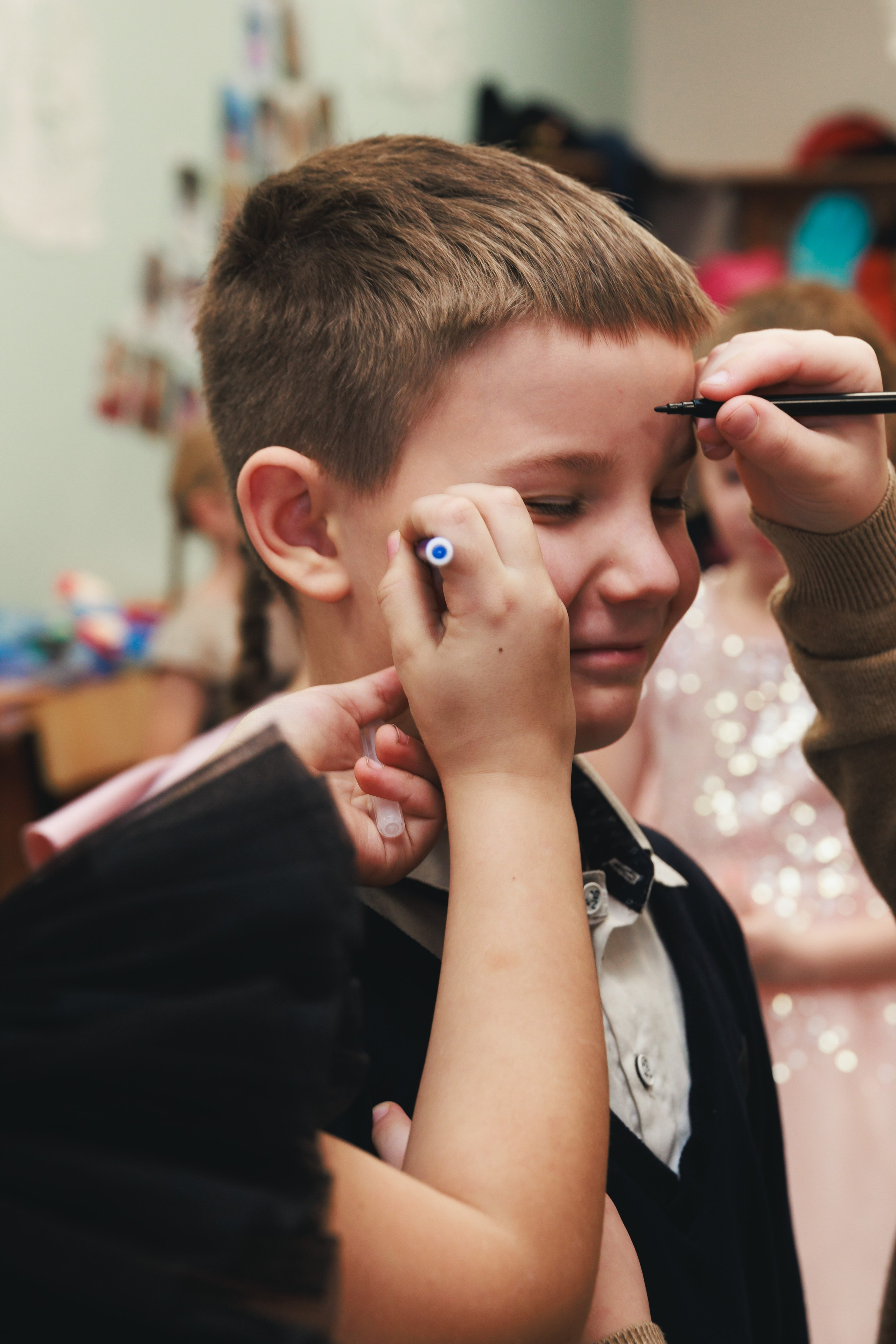 Новогодний утренник в начальной школе. Фотограф Воронеж, Новая Усмань Мария Бублик