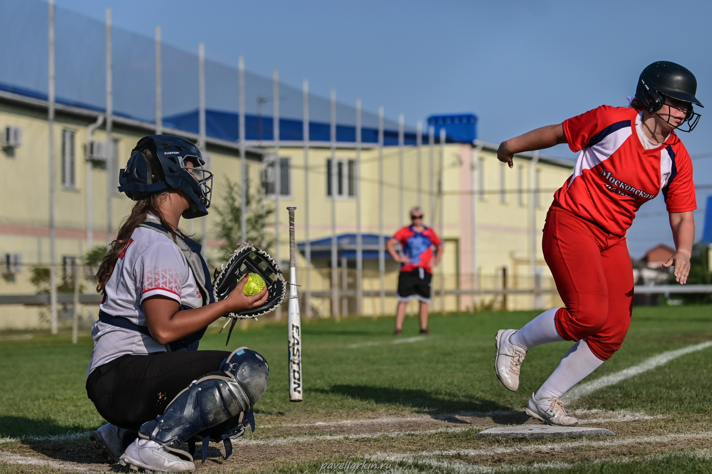 Софтбол: Финал юношеской спартакиады 2025 года. Спортивный фотограф, фотожурналист Павел Ларькин