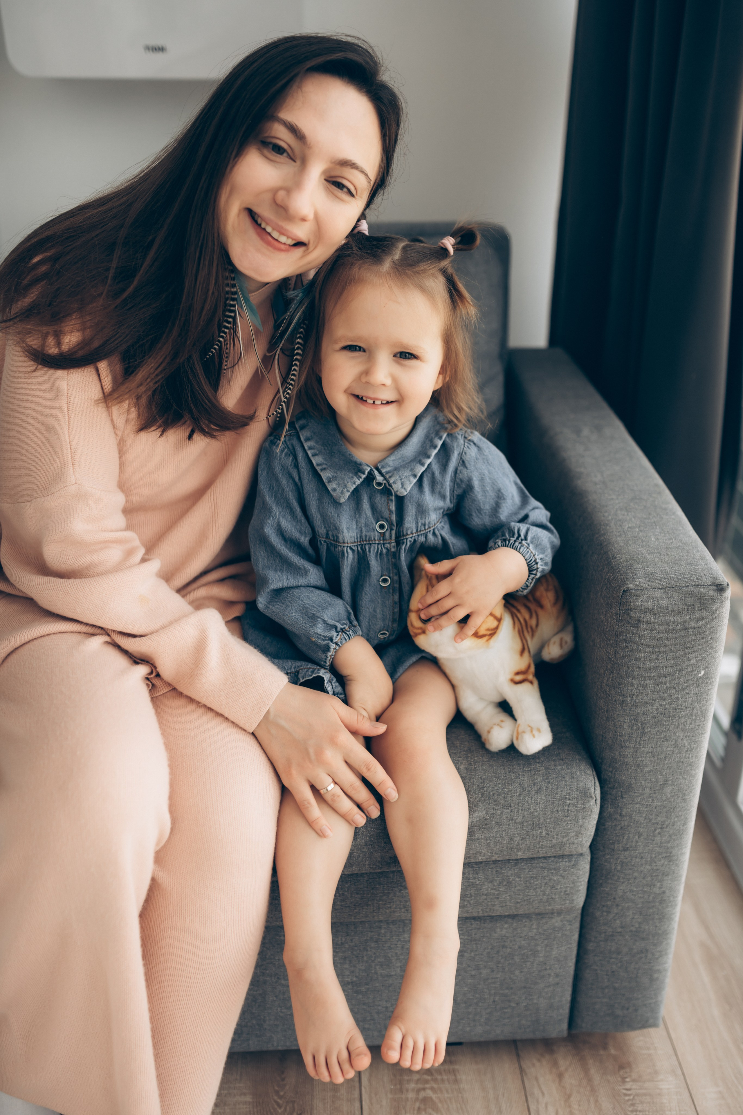 Воскресное утро семьи Алин. Семейный фотограф в Томске Зарина Азизбаева