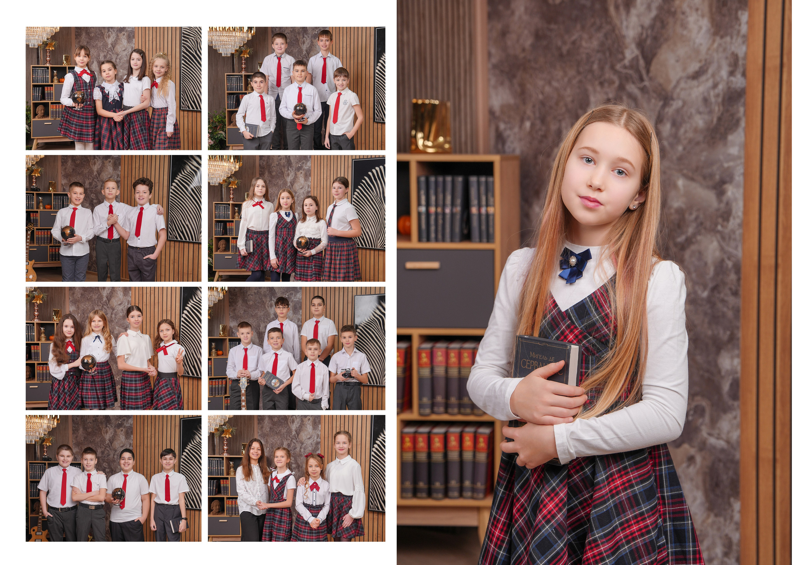 ШКОЛА 99 — 4 «Д» класс. Красивый выпускной альбом в Краснодаре